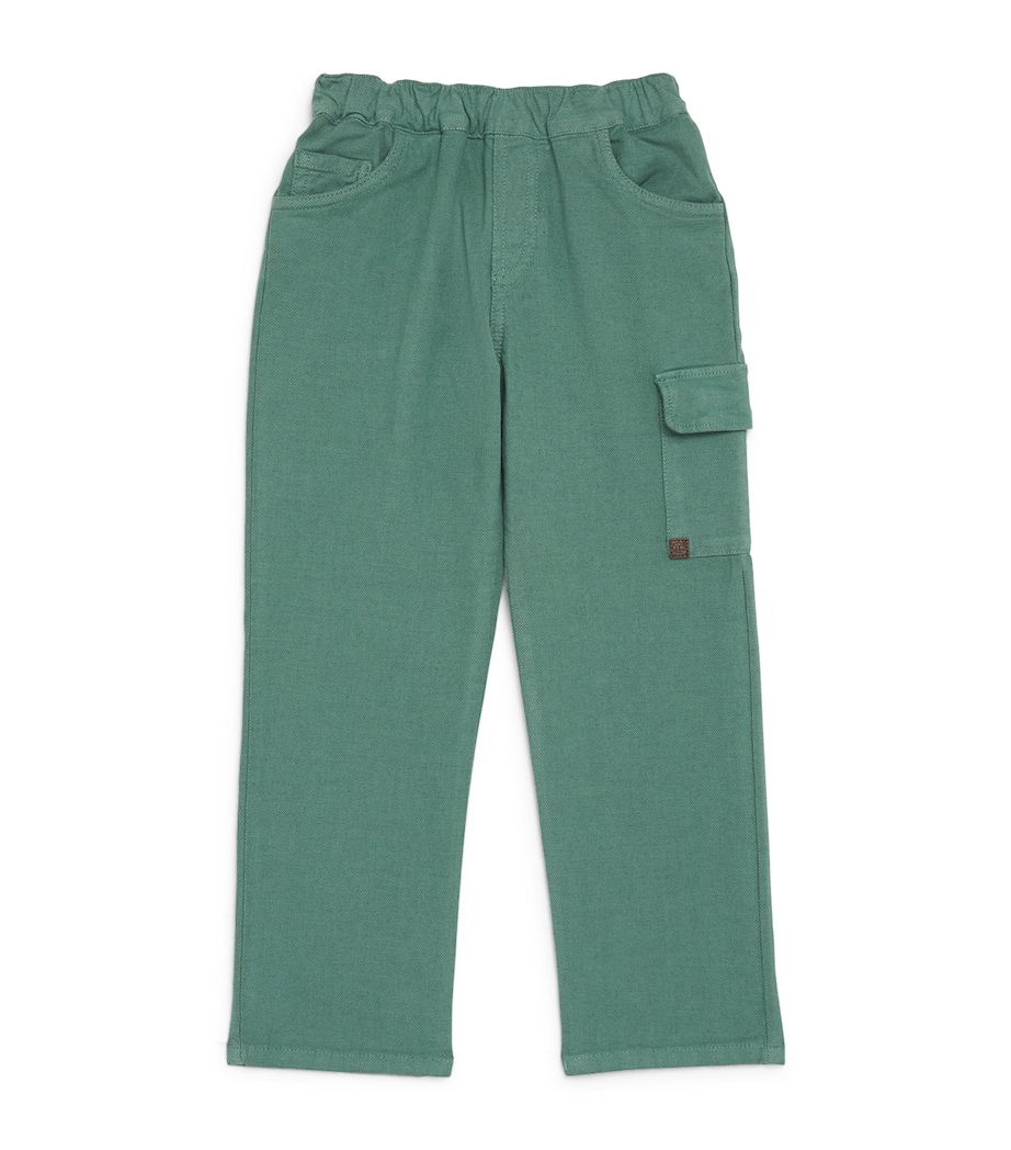 Tartine et Chocolat Cotton-Blend Cargo Trousers (5-12 Years) Image 1
