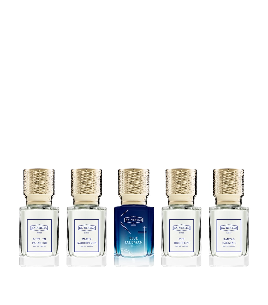 Ex Nihilo Selection Iconique Miniatures Fragrance Gift Set (5 x 10ml) White Blue Gold Image 1