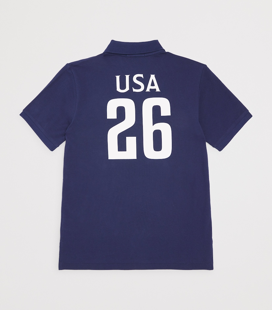 Ralph Lauren Kids USA Polo Shirt (6-14 Years) Newport Image 2