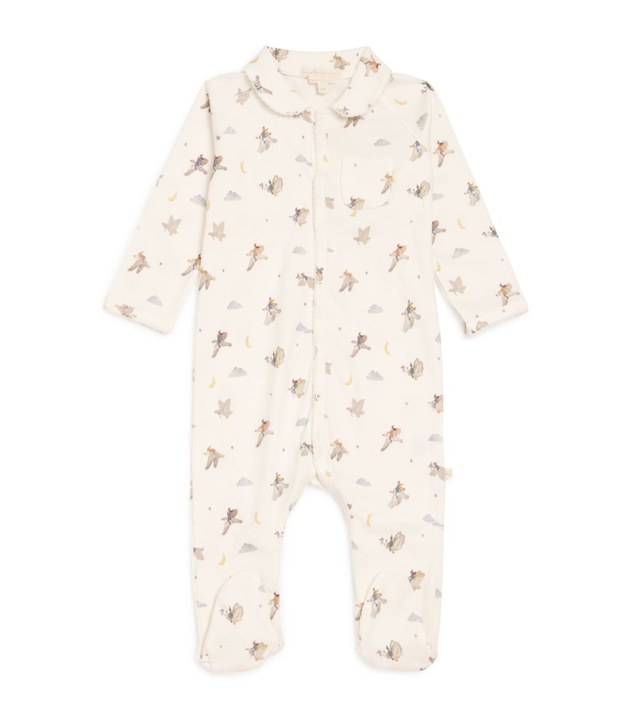 Cotton Charles Goose All-In-One (0-12 Months) WHITE/SANDSTONE Image 1