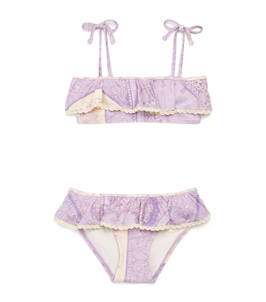 Lucky Trim Bikini (2-12 Years) LILAC BANDANA Image 1