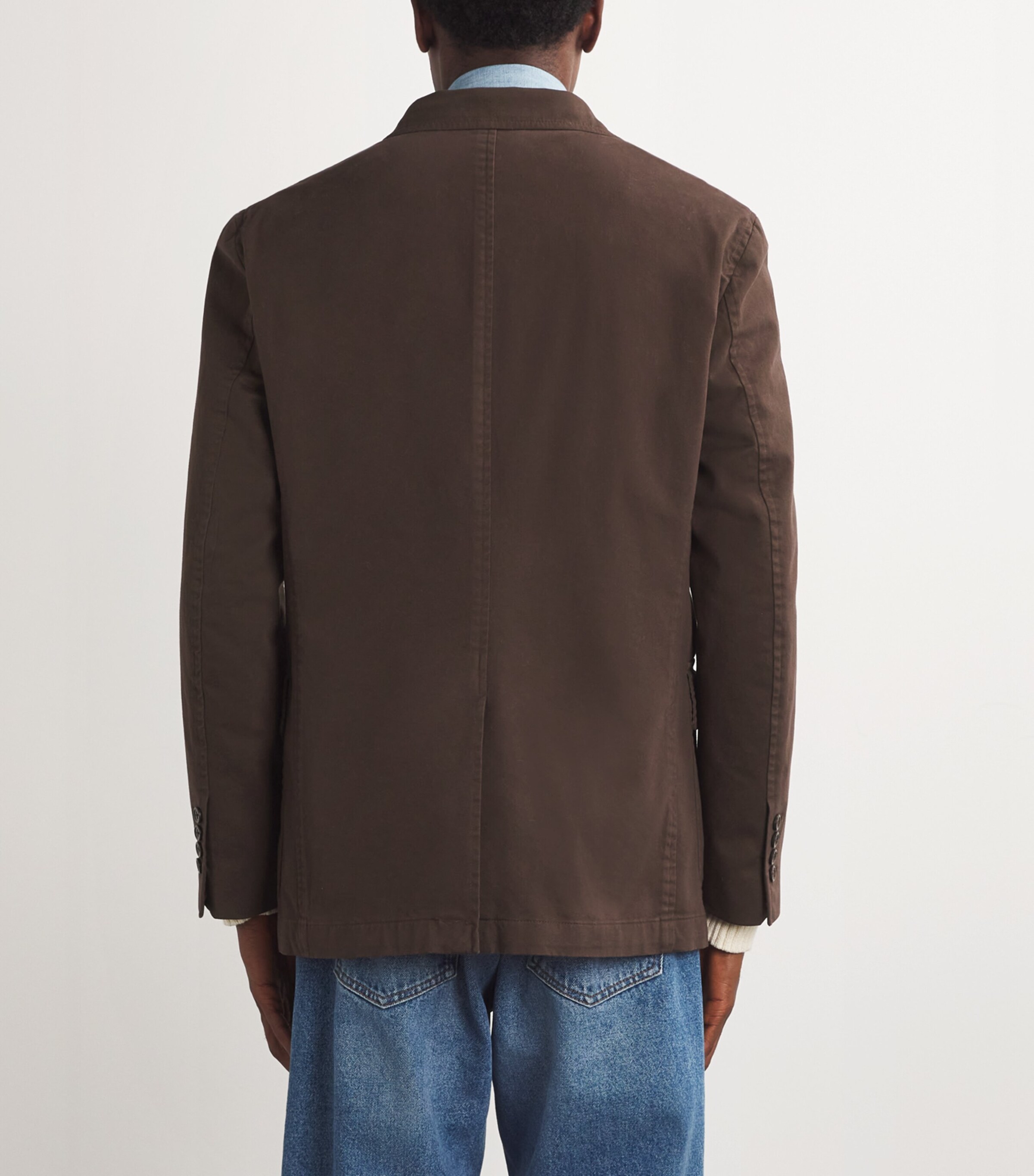 Polo Ralph Lauren Mens Single-Breasted Blazer Brown Image 4
