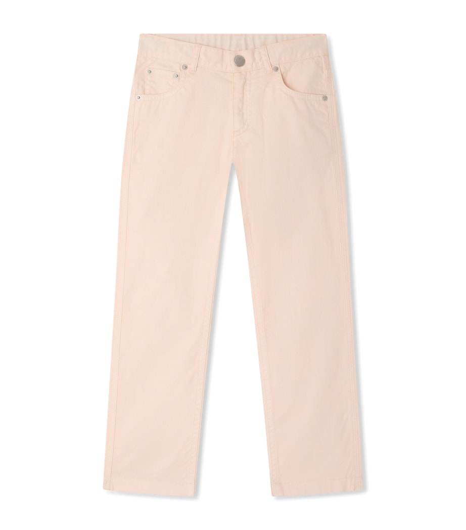 Lewey Straight Jeans (10-14 Years) ROSE POUDRE Image 1