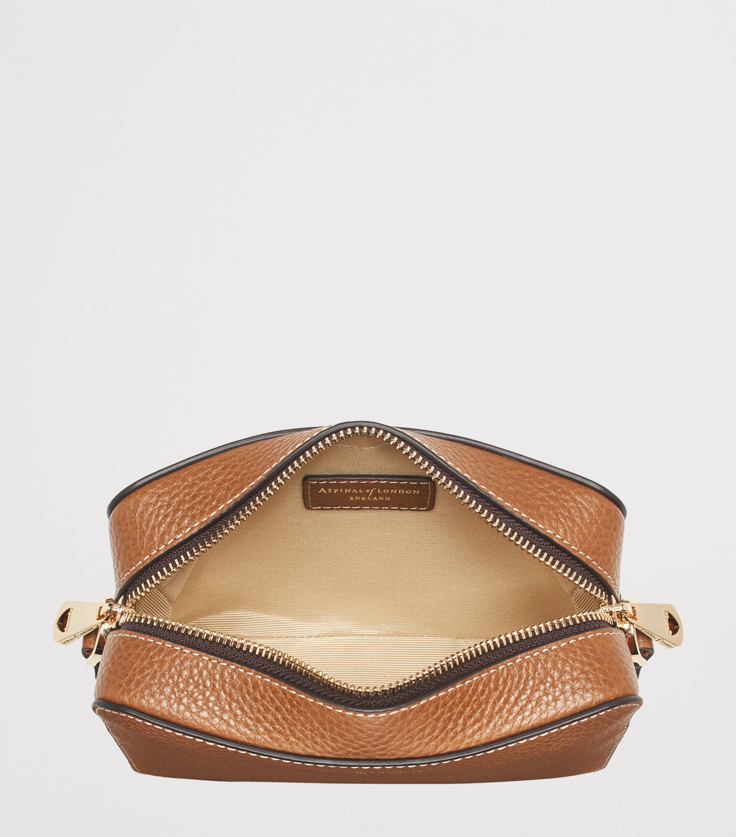 Leather Camera Bag TAN Image 6