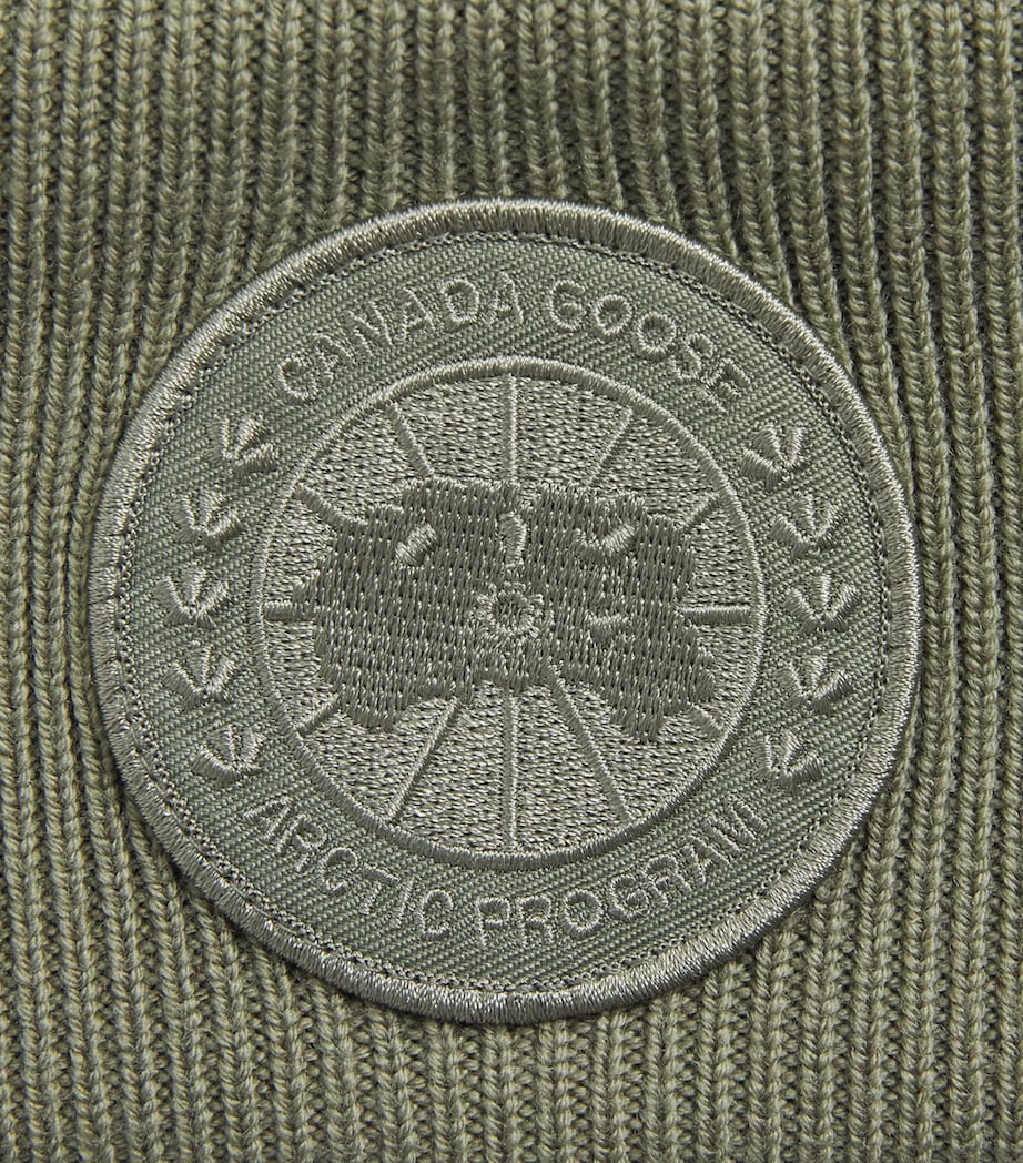 Canada Goose Wool Arctic Toque Beanie Vireo Green Image 3