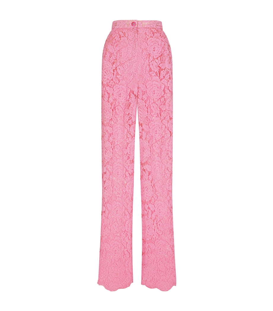 Floral Lace Trousers F0758-PINK 2 Image 1