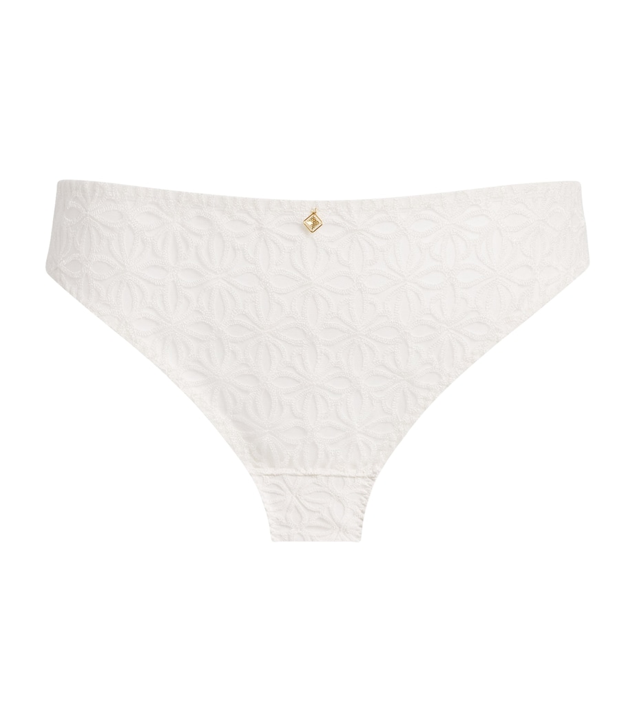 Aubade Womens Lace Secret Memories Briefs Ivory Image 1