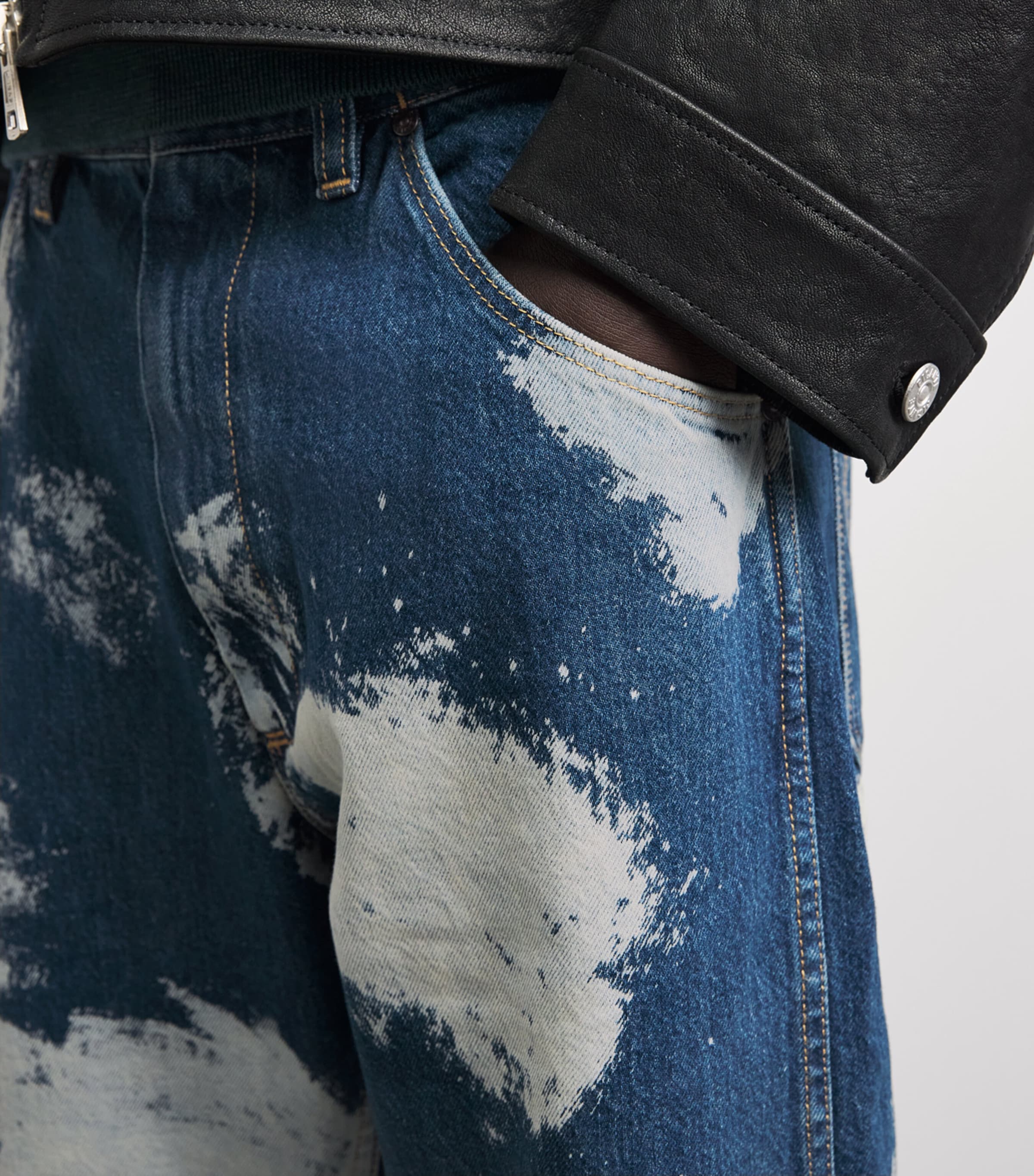 Vivienne Westwood Mens Ranch Straight Jeans Blue Image 3