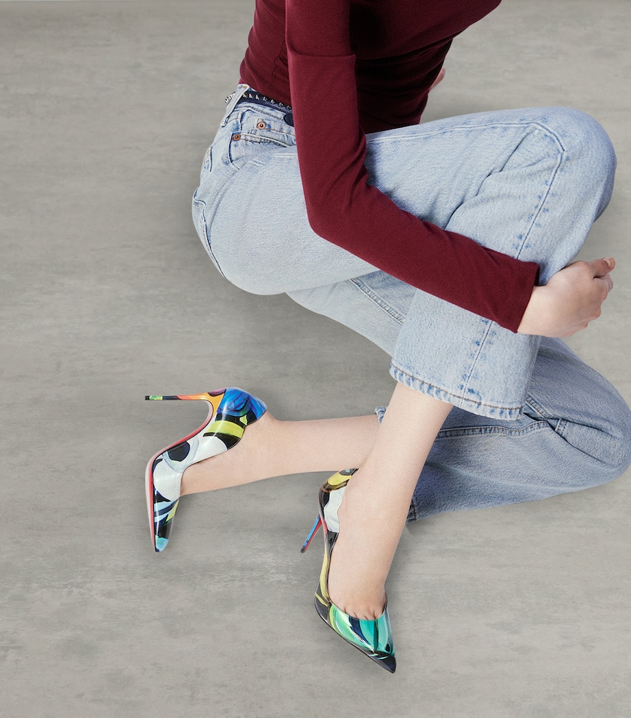 Hot Chick Patent Leather Pumps 100 J646 Image 2