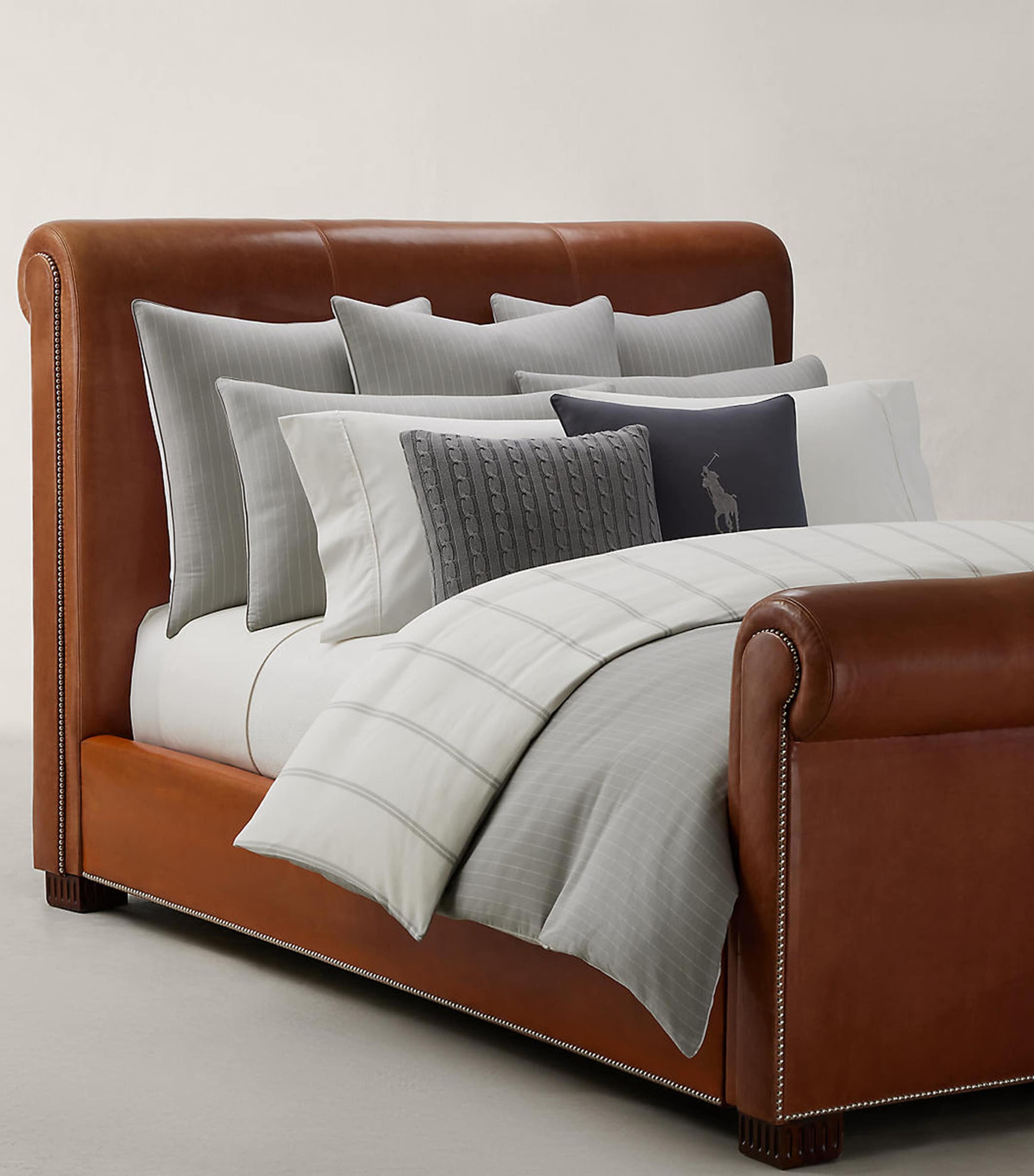Ralph Lauren Home Super King Kerrigan Flat Sheet (270cm x 295cm) Andover Image 2