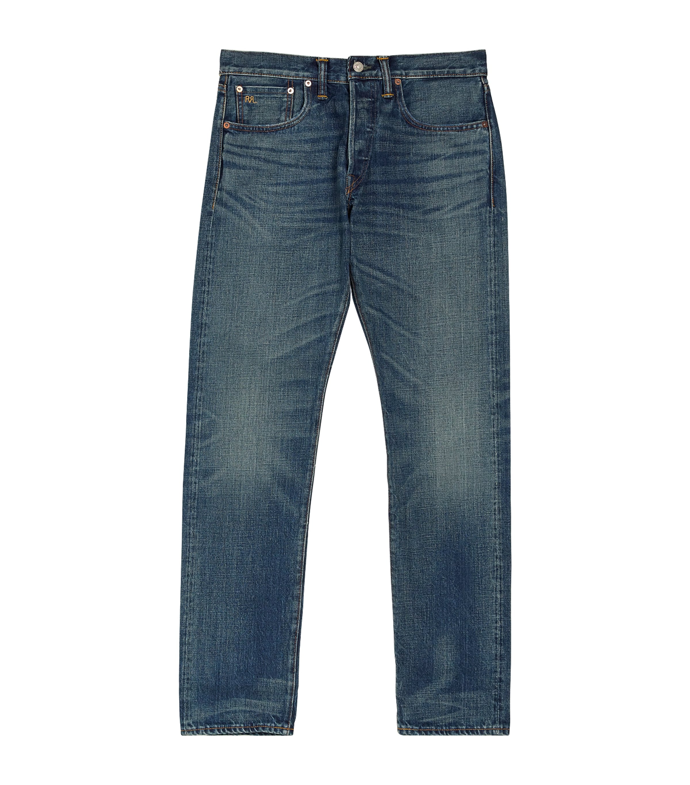 Polo Ralph Lauren Hillsview Selvedge Straight Jeans In Blue