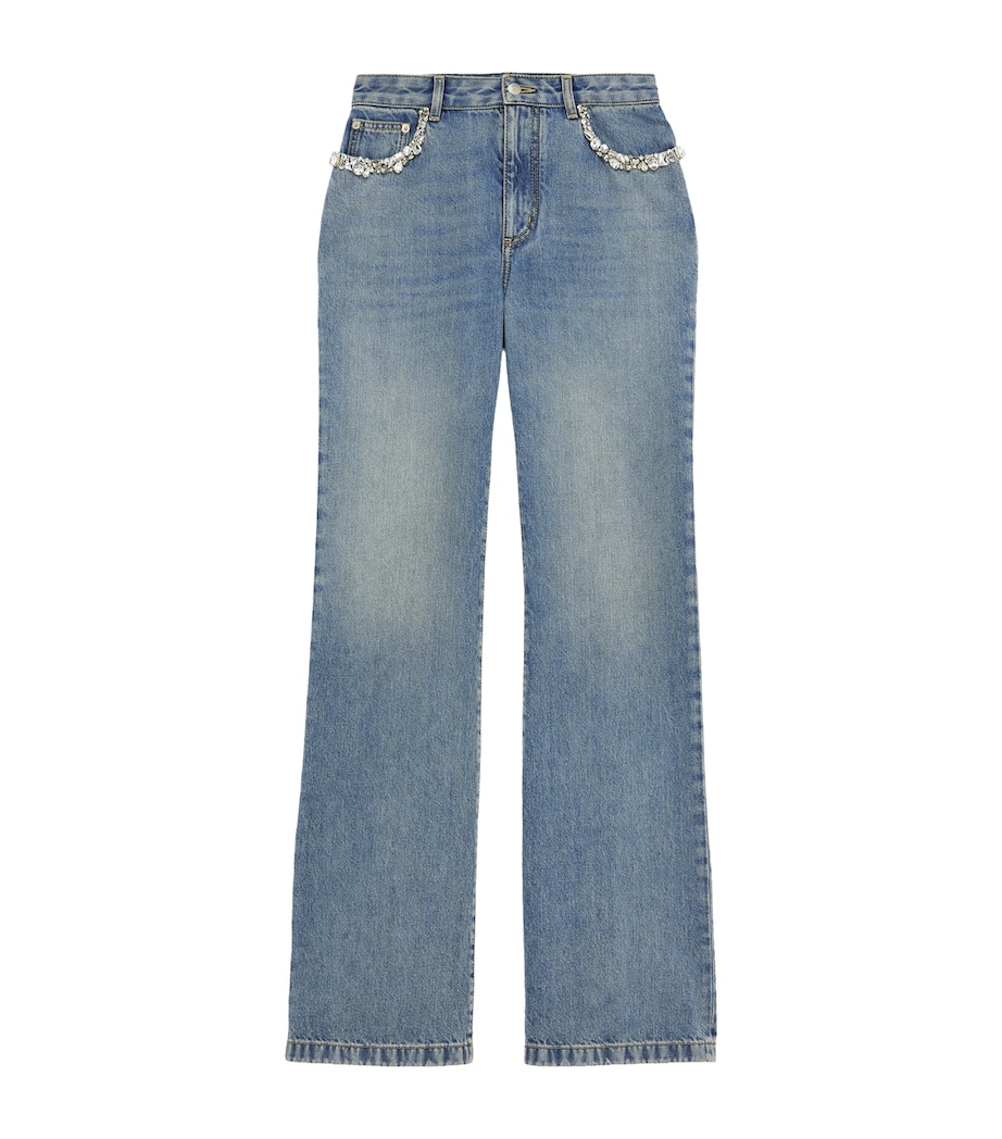 Embellished Straight Jeans 4383 Image 1