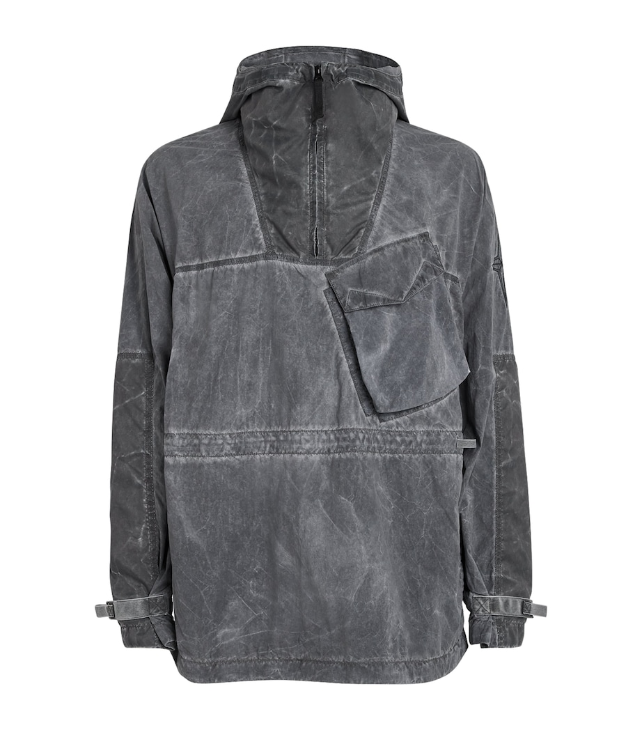 Stone Island Mens Smerigliato Nylon Overshirt Image 1