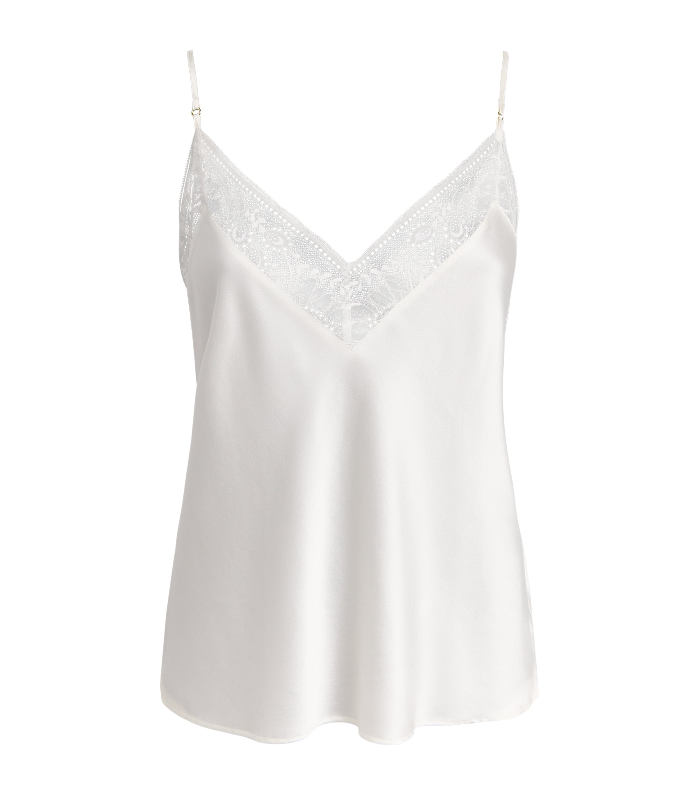 Aubade Womens Silk-Blend Midnight Whisper Camisole Opale Image 1