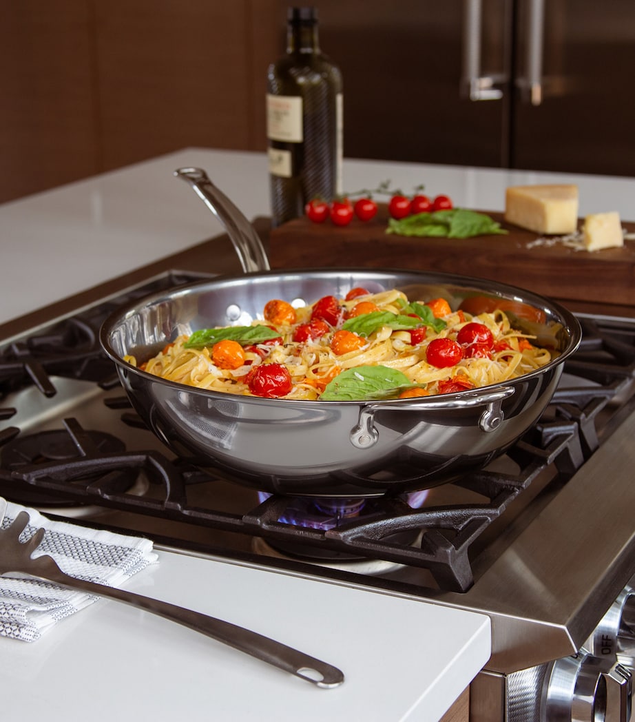 Hestan Stainless Steel NanoBond Chef’s Pan (36cm) Silver Image 5