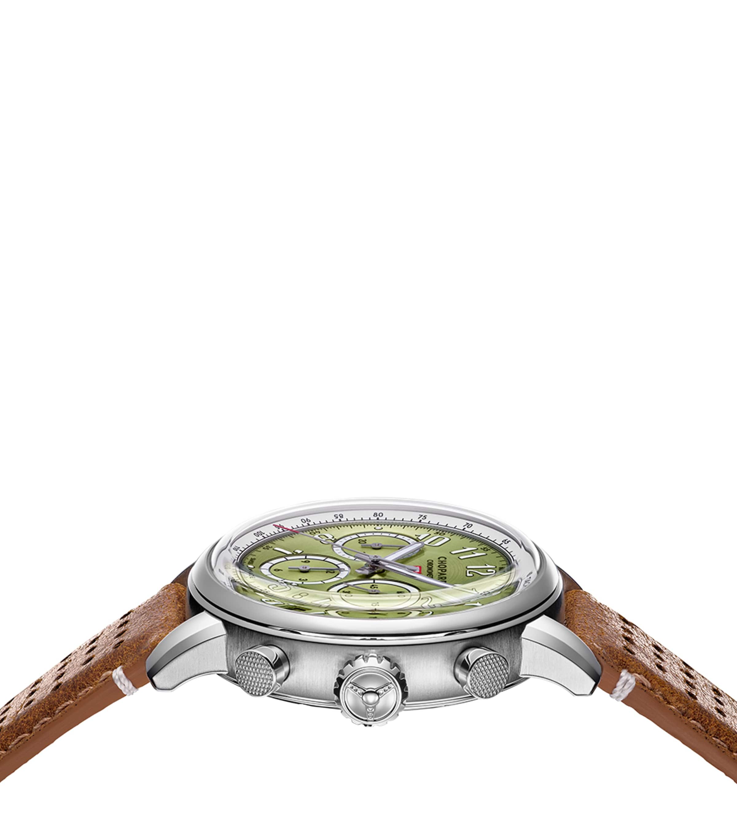 Lucent Steel Mille Miglia Chronograph Watch 40.5mm STAINLESS STEEL Image 5