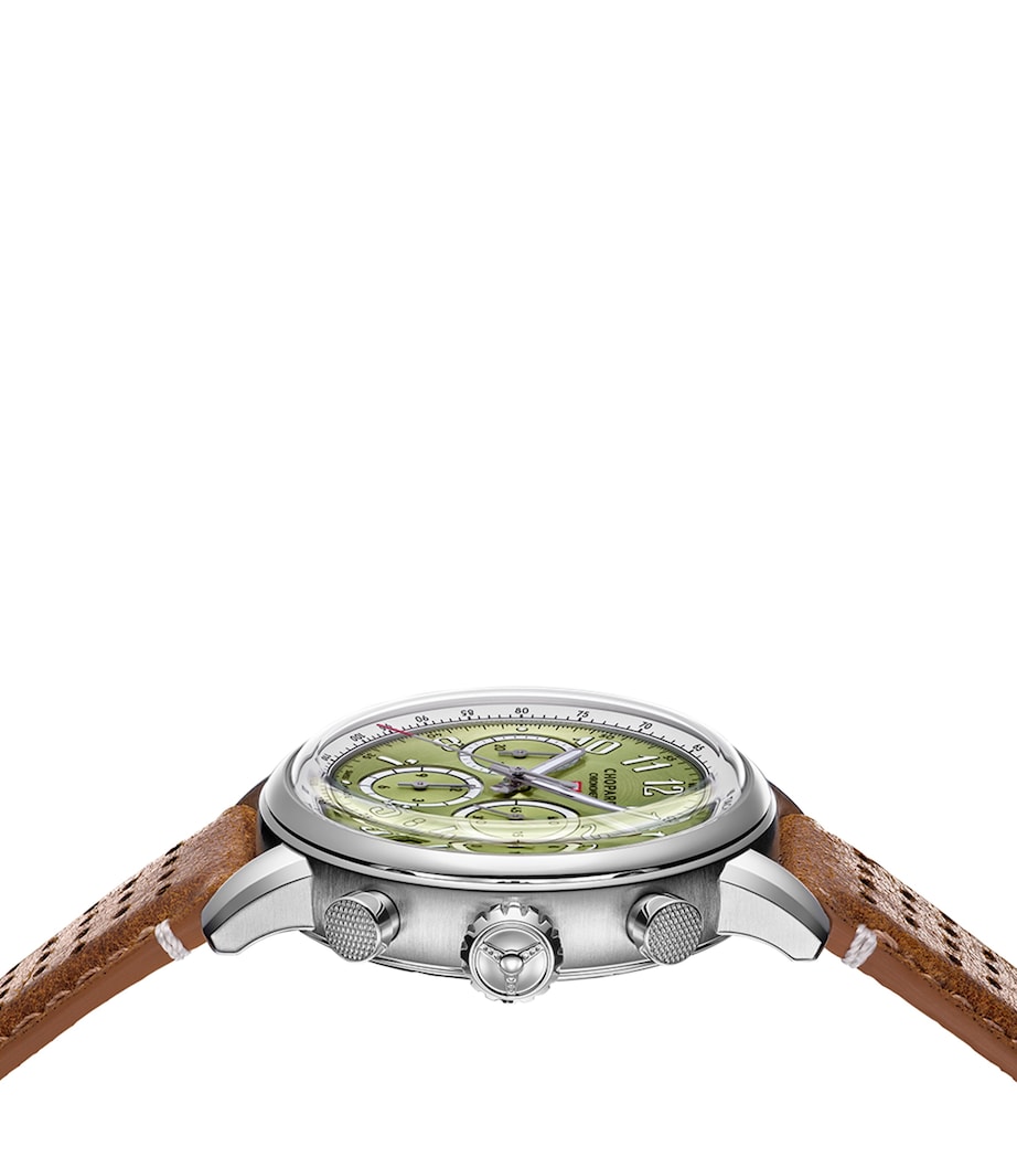 Lucent Steel Mille Miglia Chronograph Watch 40.5mm STAINLESS STEEL Image 5