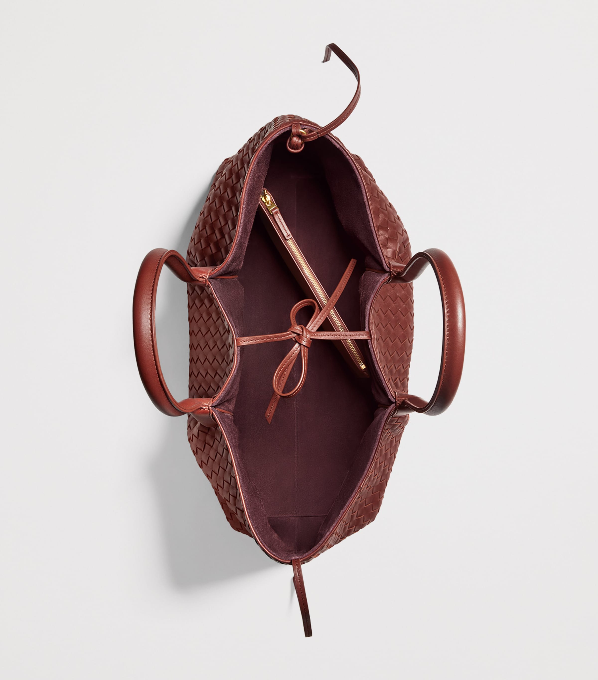 Bottega Veneta Leather Reversible Pinacoteca Tote Bag Image 2