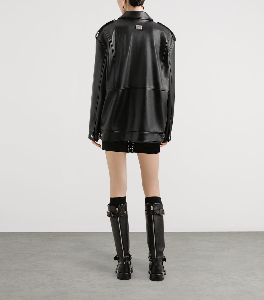 Satin Mini Dress N0000-BLACK Image 5