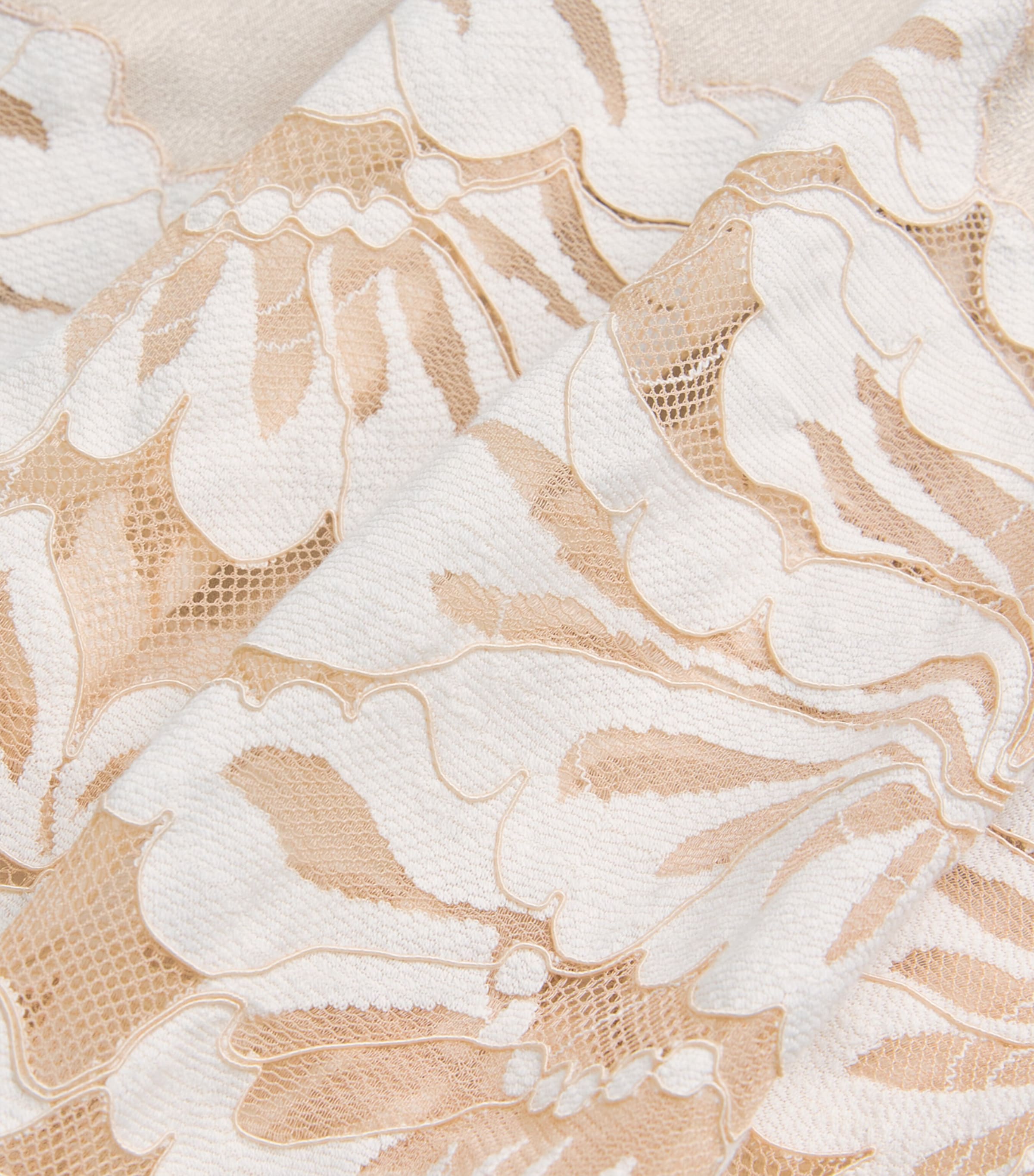 Satin Embellished Elia Nightdress BEIGE Image 5