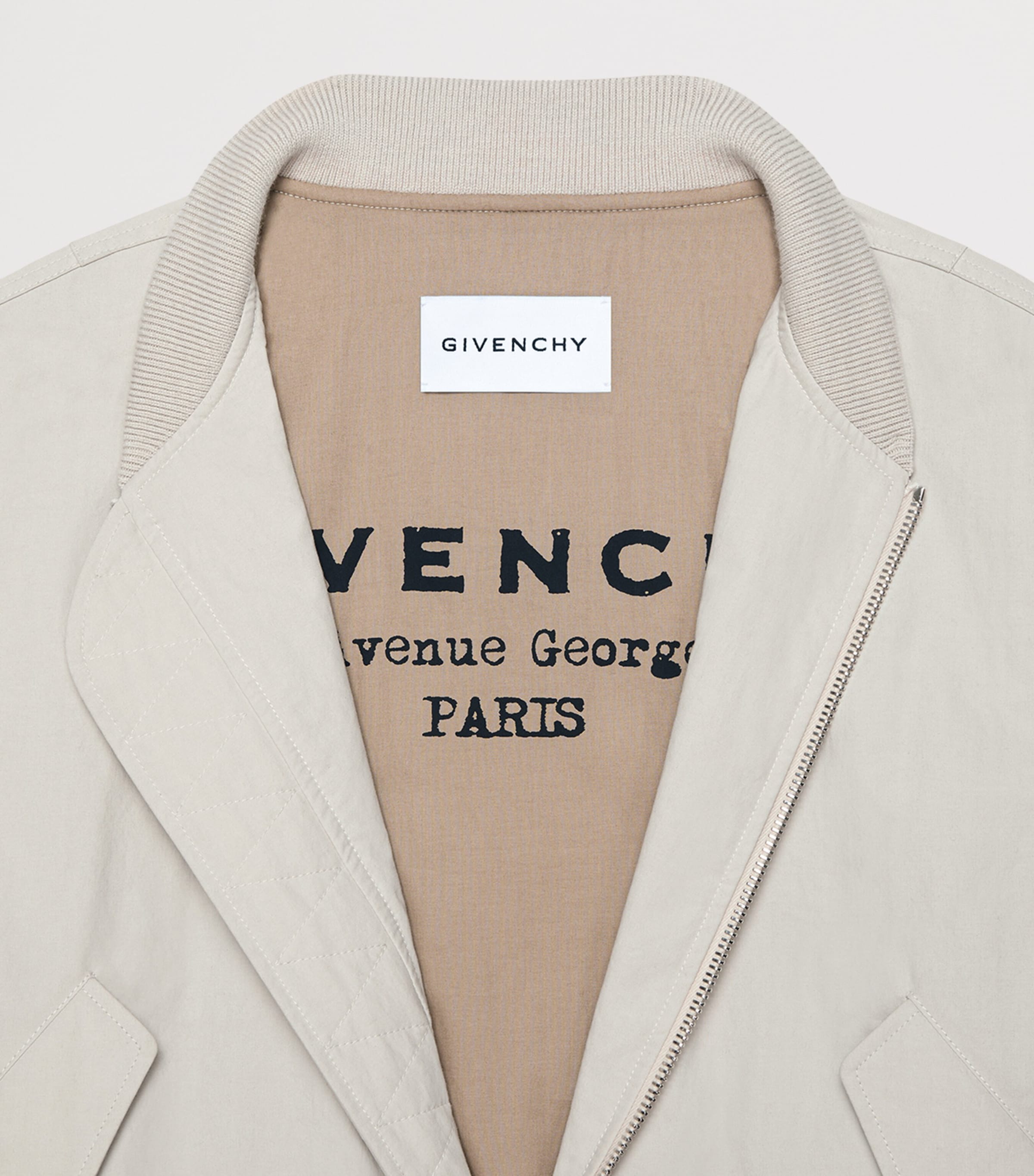 Givenchy Cotton Blend Bomber Jacket | Harrods US