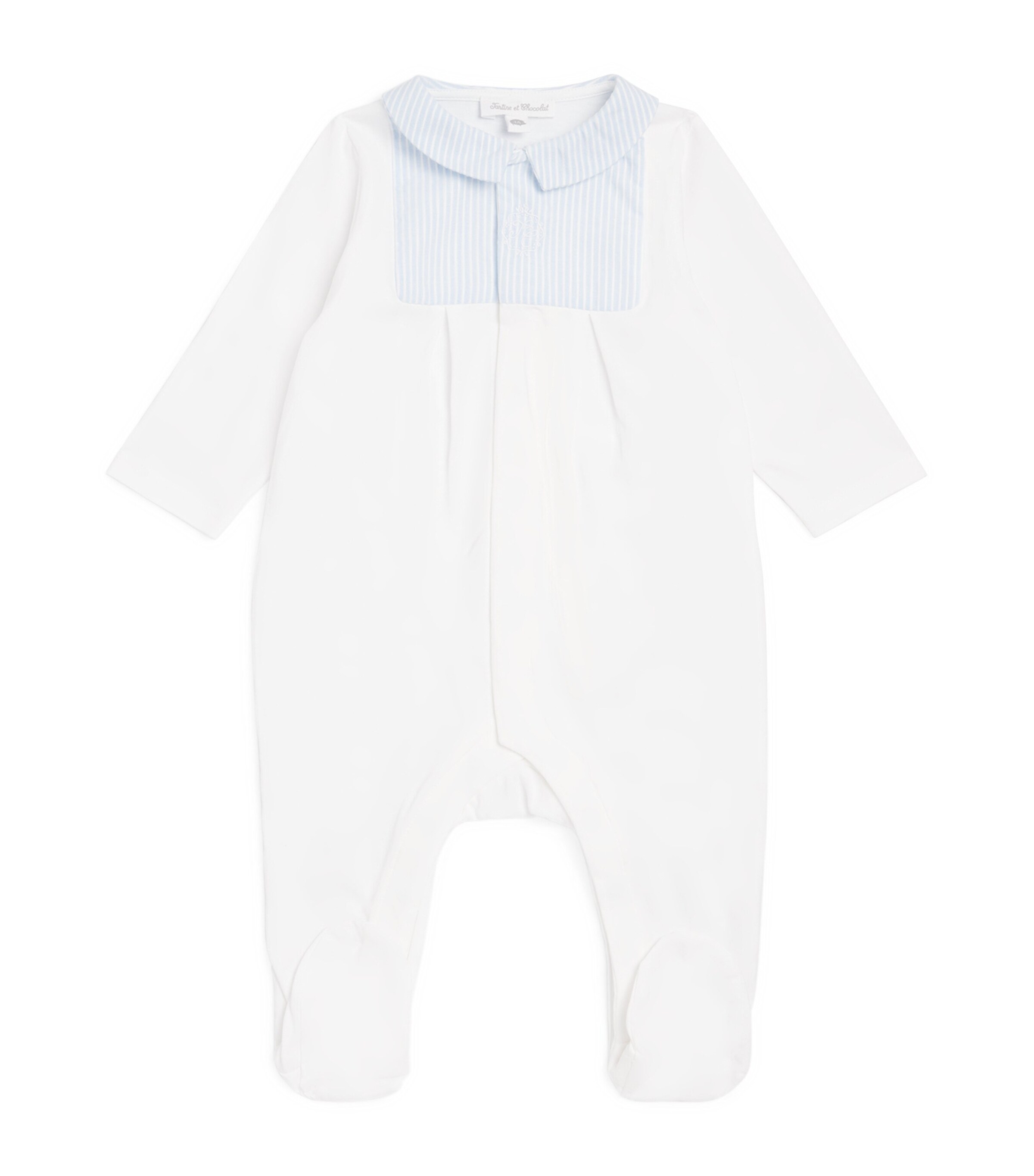 Tartine et Chocolat Cotton All-In-One (Newborn-2 Years) Blanc Image 1
