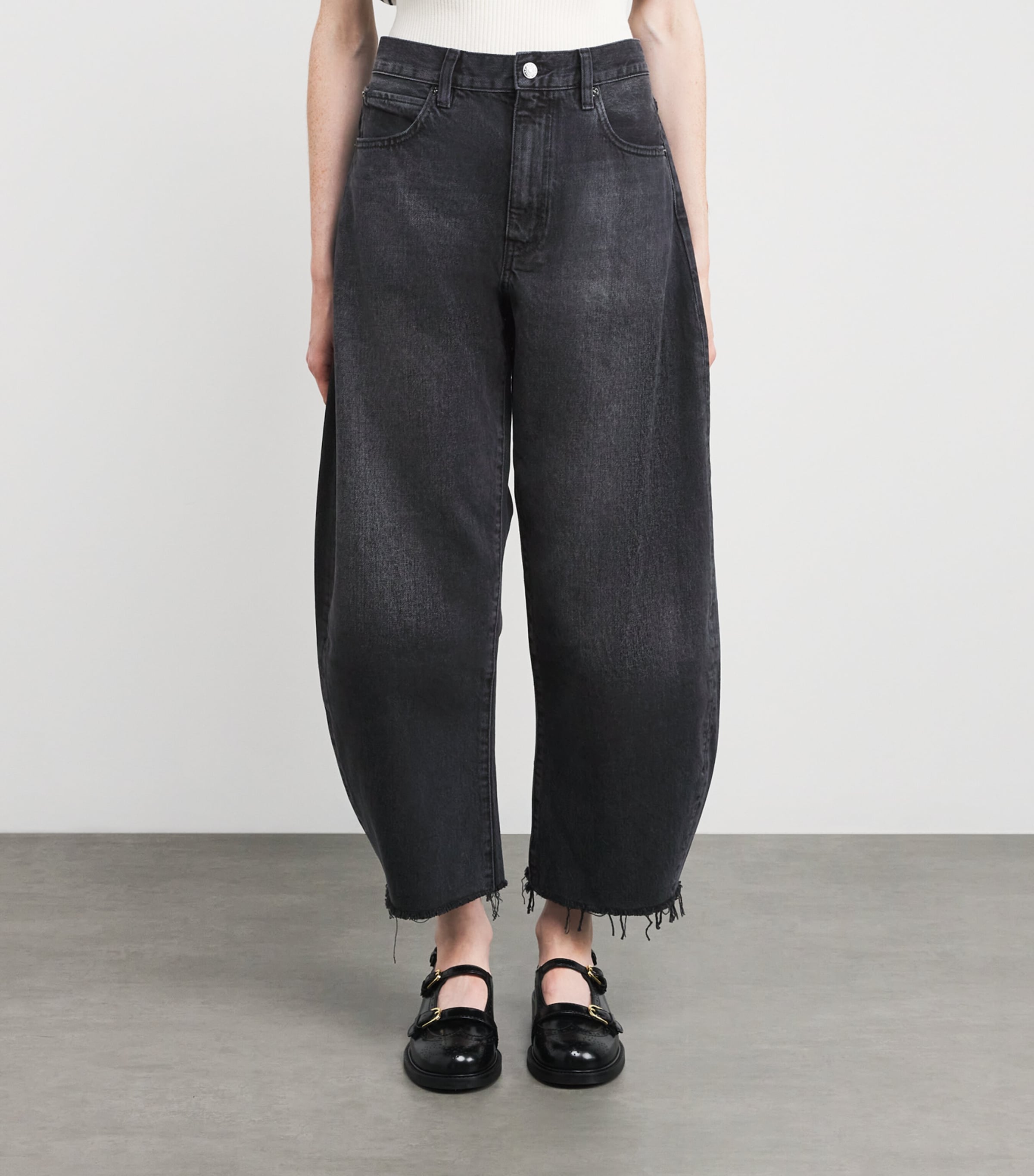 The Bubble Crop Jeans LIMITLESS RAW FRAY Image 3