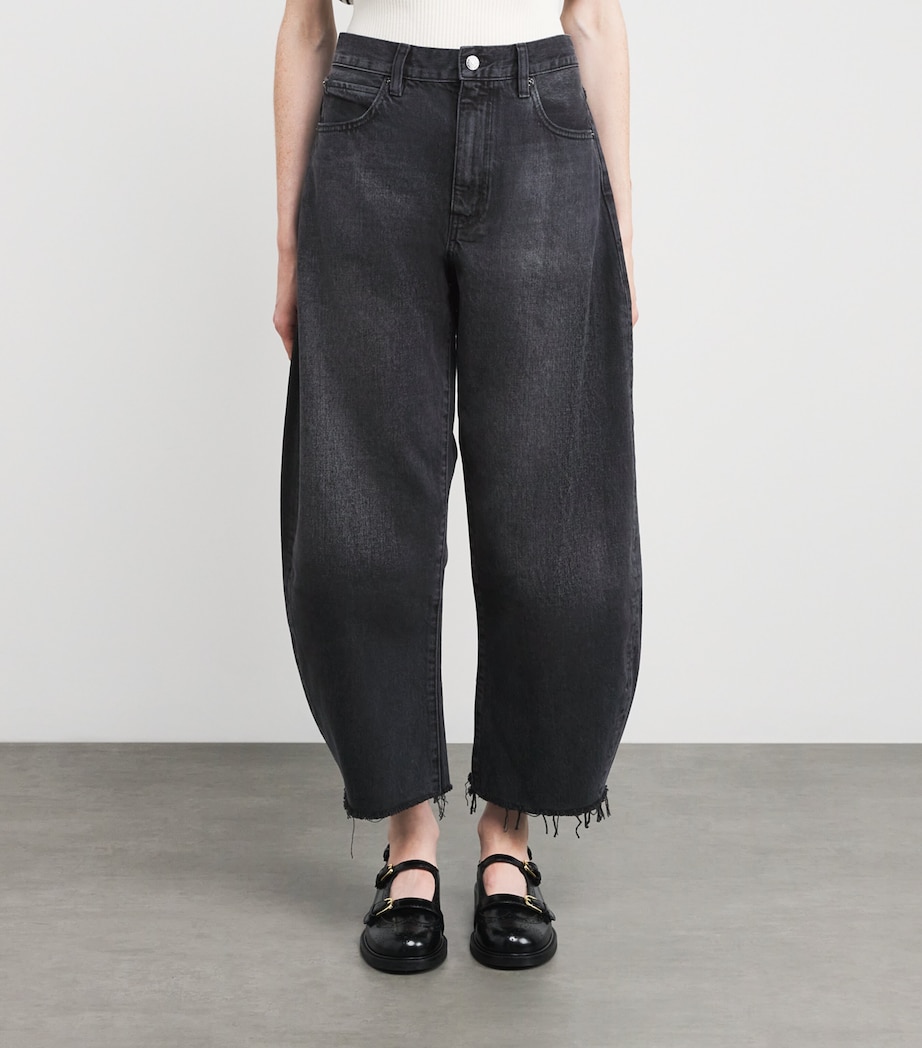 The Bubble Crop Jeans LIMITLESS RAW FRAY Image 3