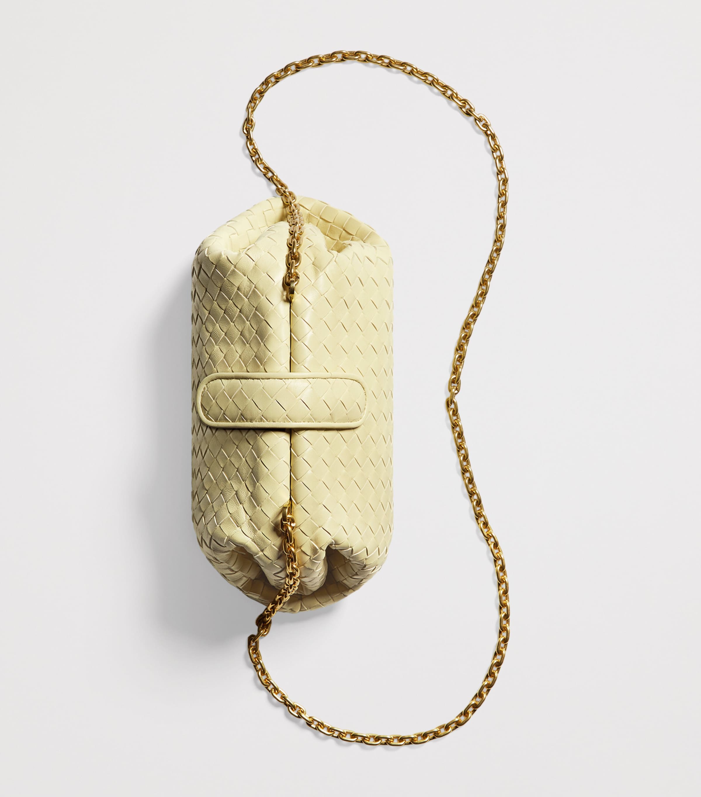 Bottega Veneta Small Leather Lauren 1980 Clutch Bag Image 4