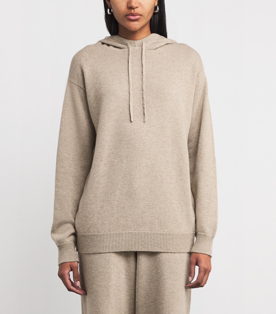 Cashmere Hoodie DARK MEDIUM DYED Image 6