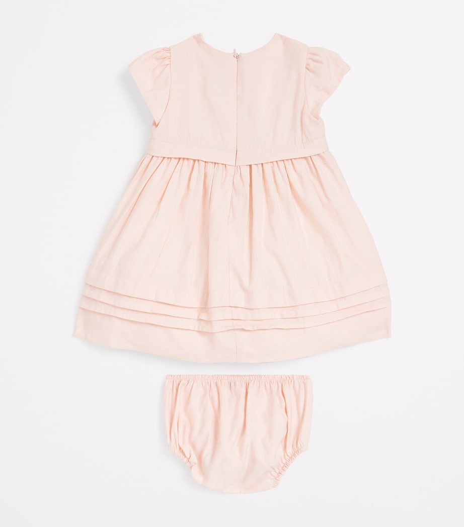 Tiered Dress and Bloomers Set (6-18 Months) 304 SMOOTHIE PINK Image 2