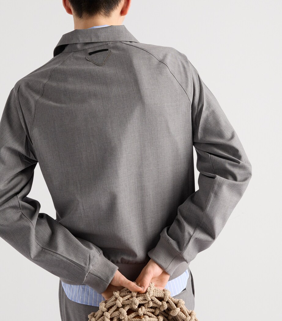 Wool Triangle Jacket F0031 Image 5