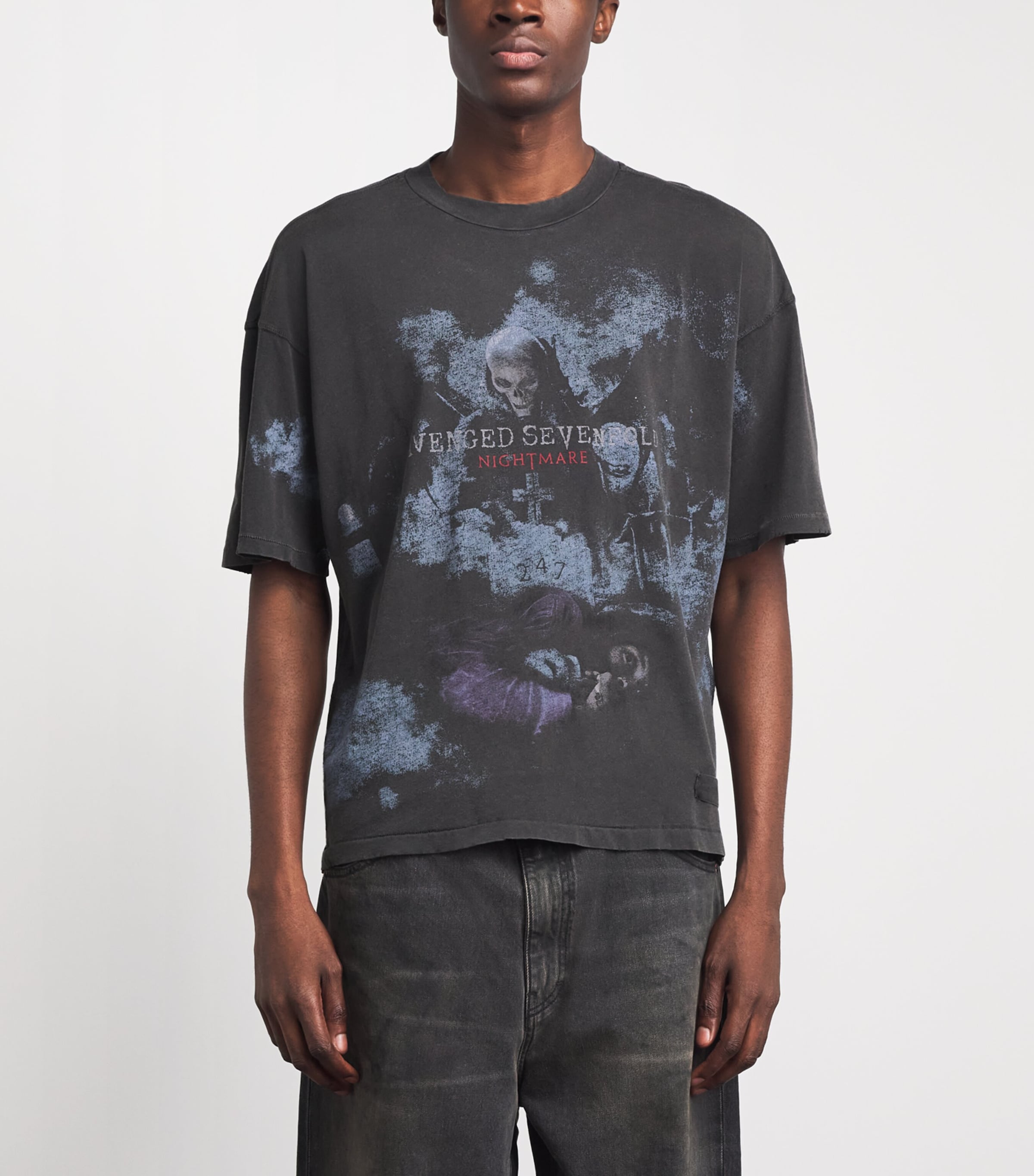 Represent 247 Grey x Avenged Sevenfold Graphic T-Shirt | Harrods US