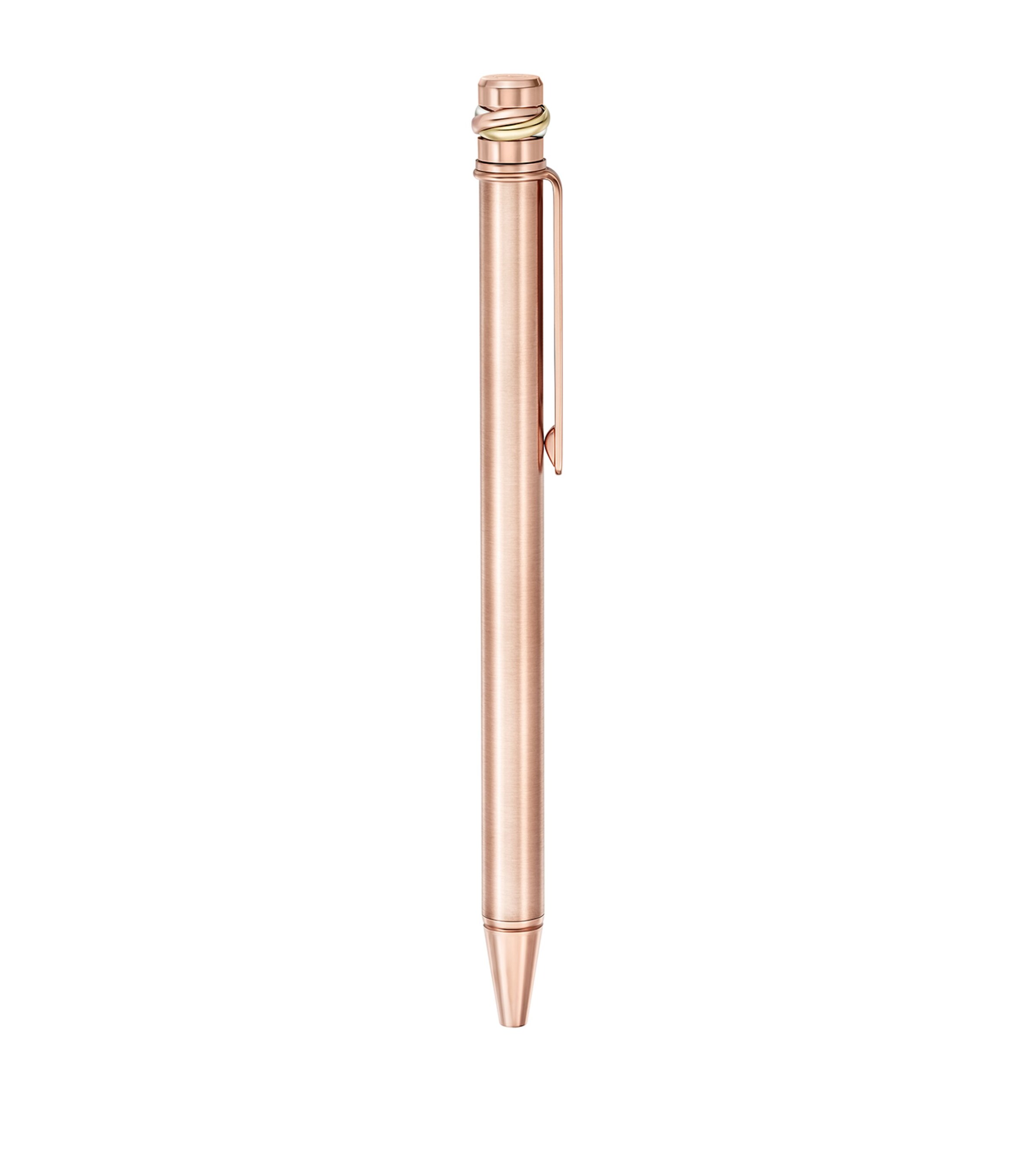 Cartier Trinity Ballpoint Pen Rose Gold Image 3