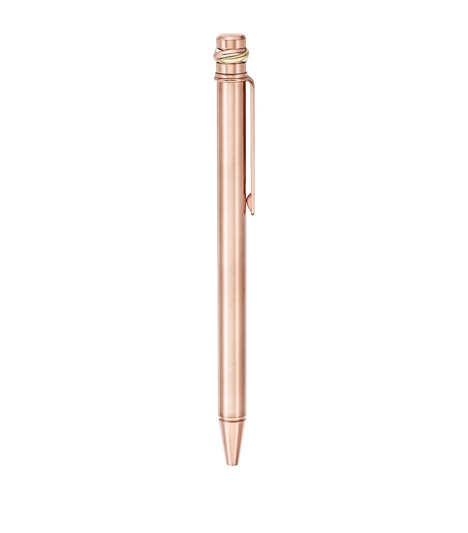 Cartier Trinity Ballpoint Pen Rose Gold Image 3