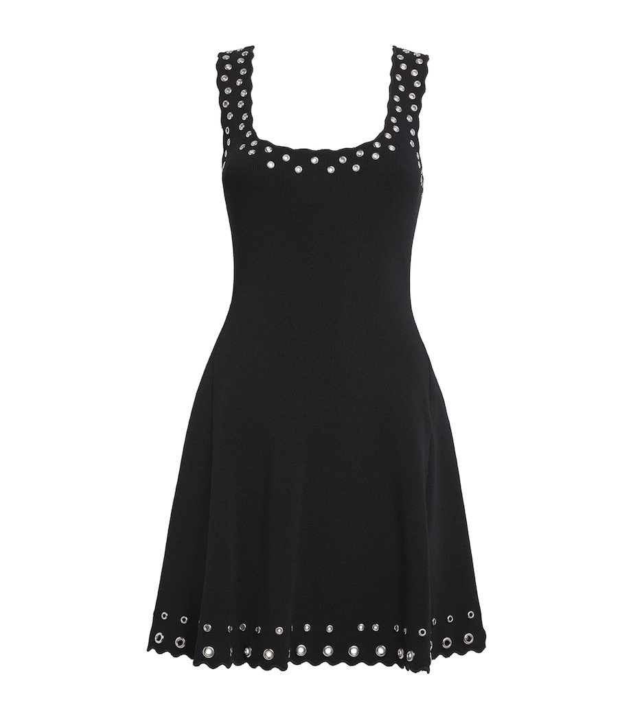 Sleeveless Mini Dress BLACK Image 1