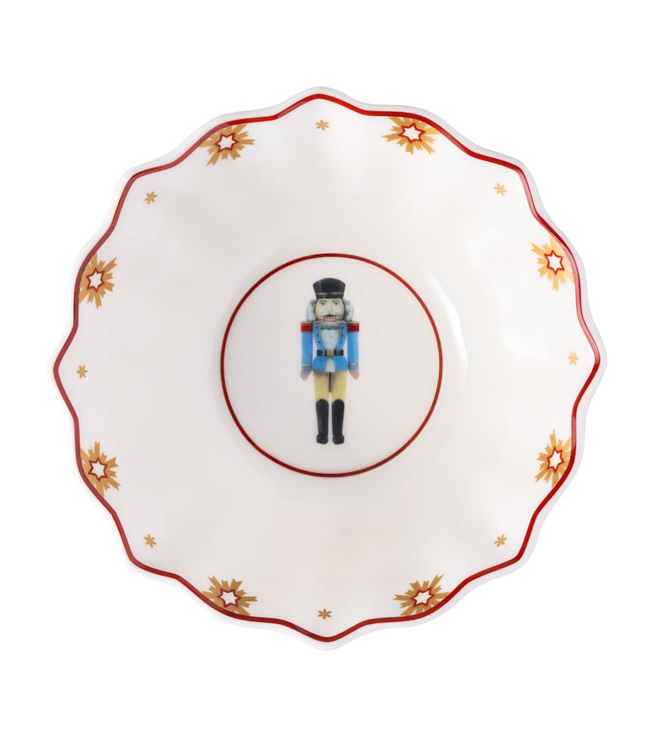 Porcelain Nutcracker Toy's Delight 6-Piece Breakfast Set MULTI Image 3