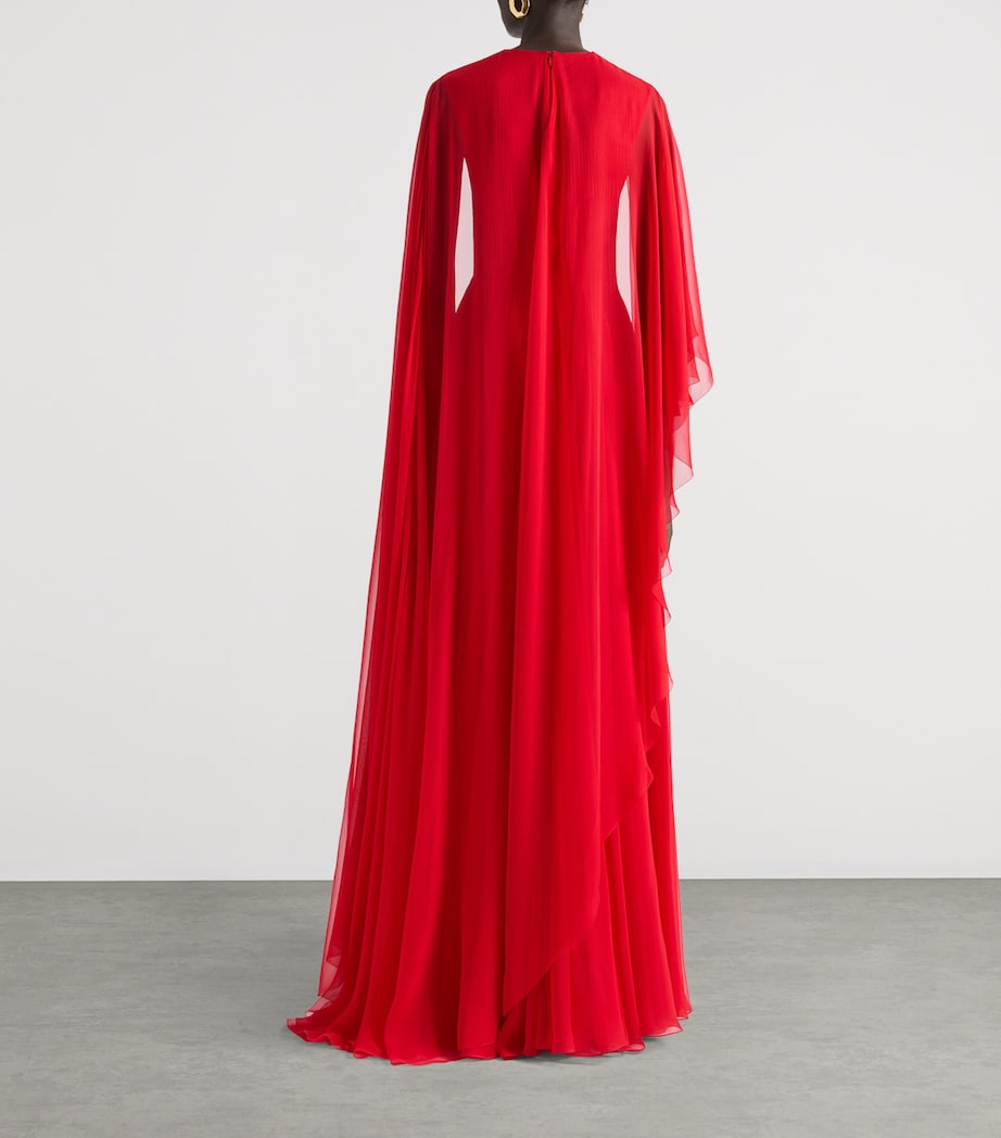Draped Gown RED Image 3