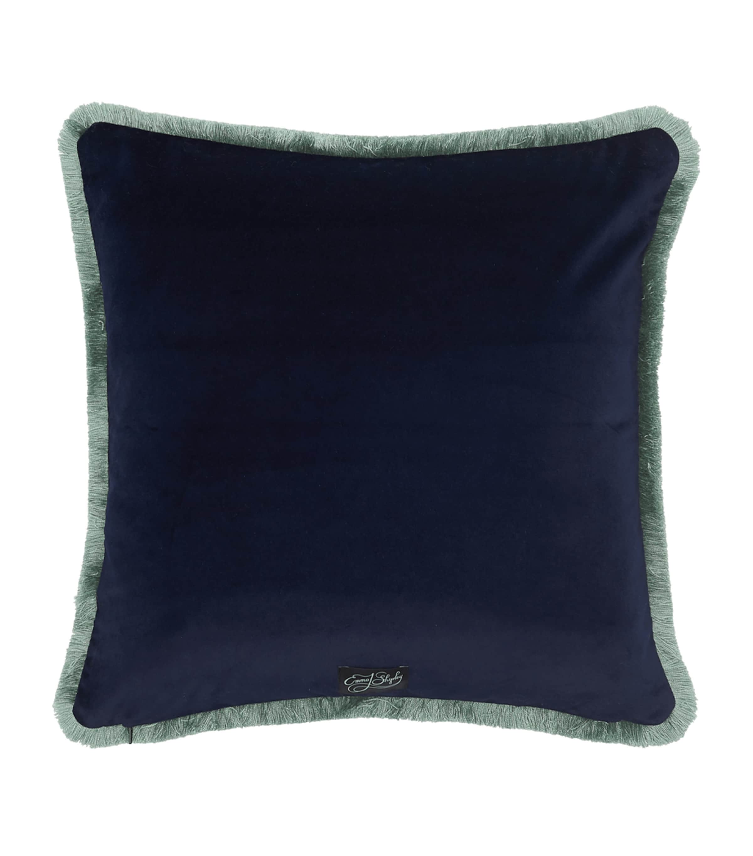 Emma J Shipley Velvet Lynx Cushion (46cm x 46cm)