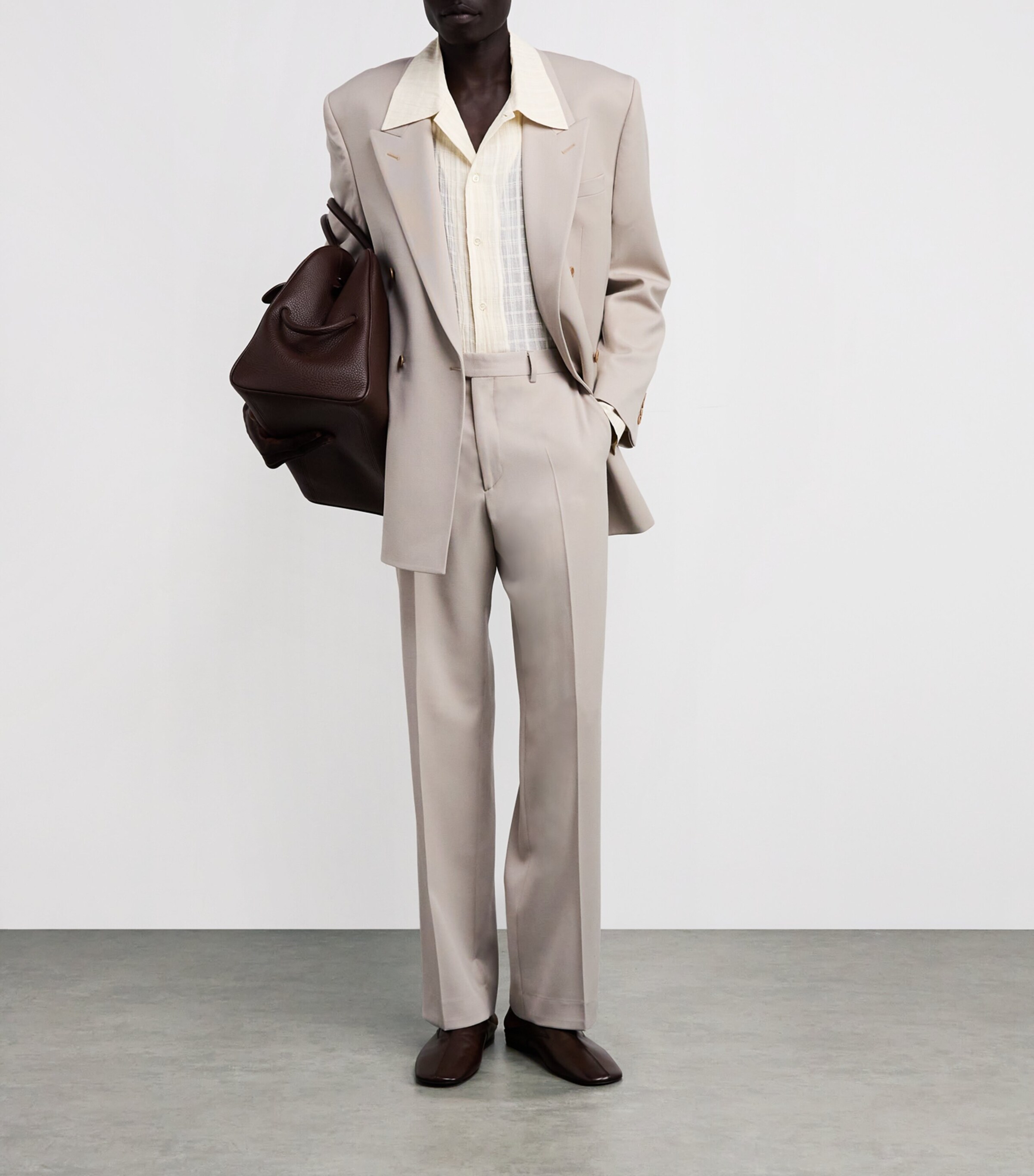 90's Db Straight Tailored Trousers KIT Image 2