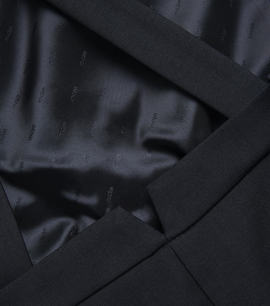 Pinafore Mini Dress NAVY Image 5