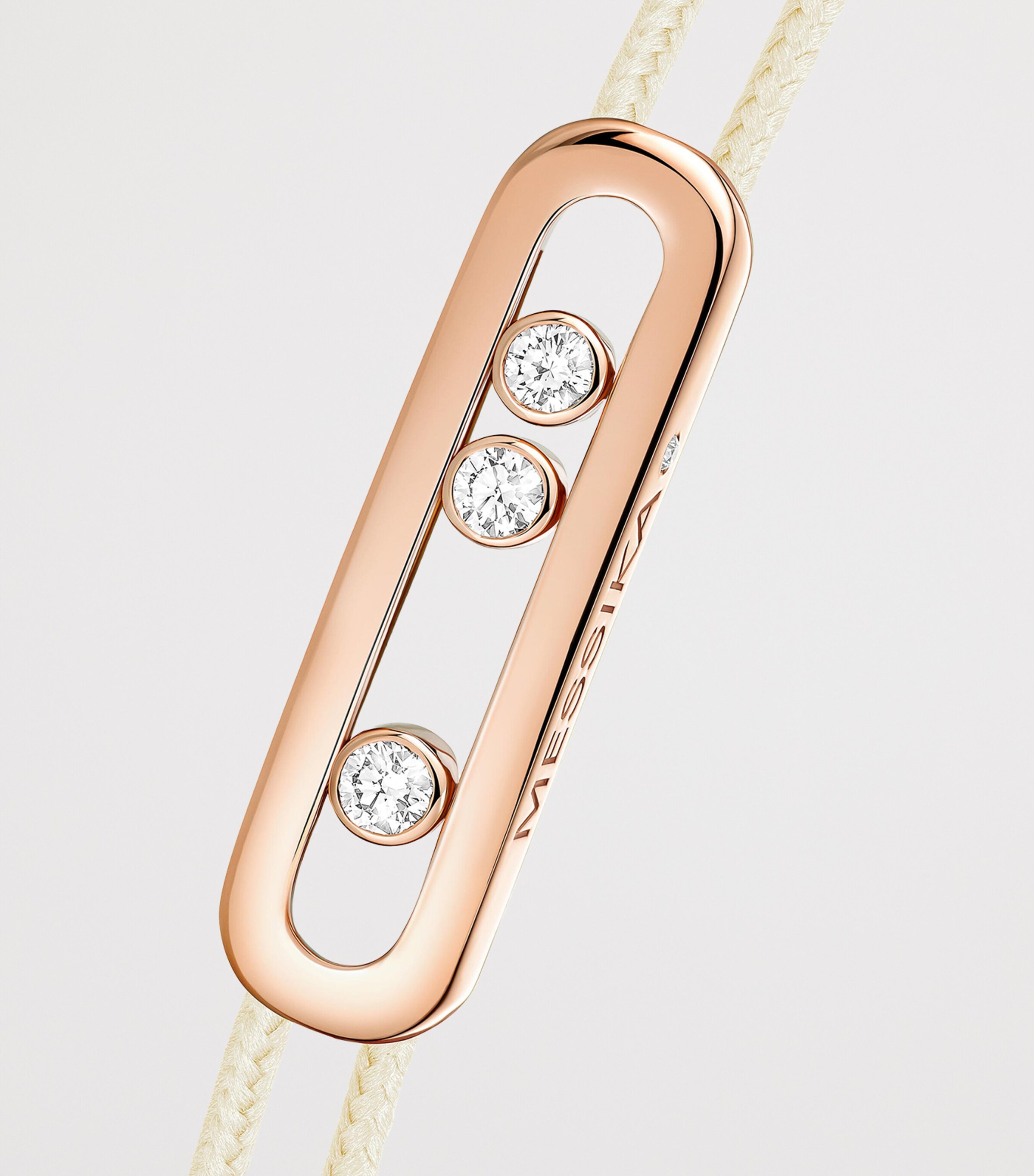 Messika Messika Care(s) Pink Gold and Diamond Bracelet (0.26ct) Pink Gold Image 3