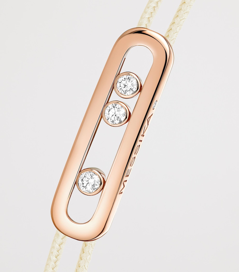Messika Messika Care(s) Pink Gold and Diamond Bracelet (0.26ct) Pink Gold Image 3