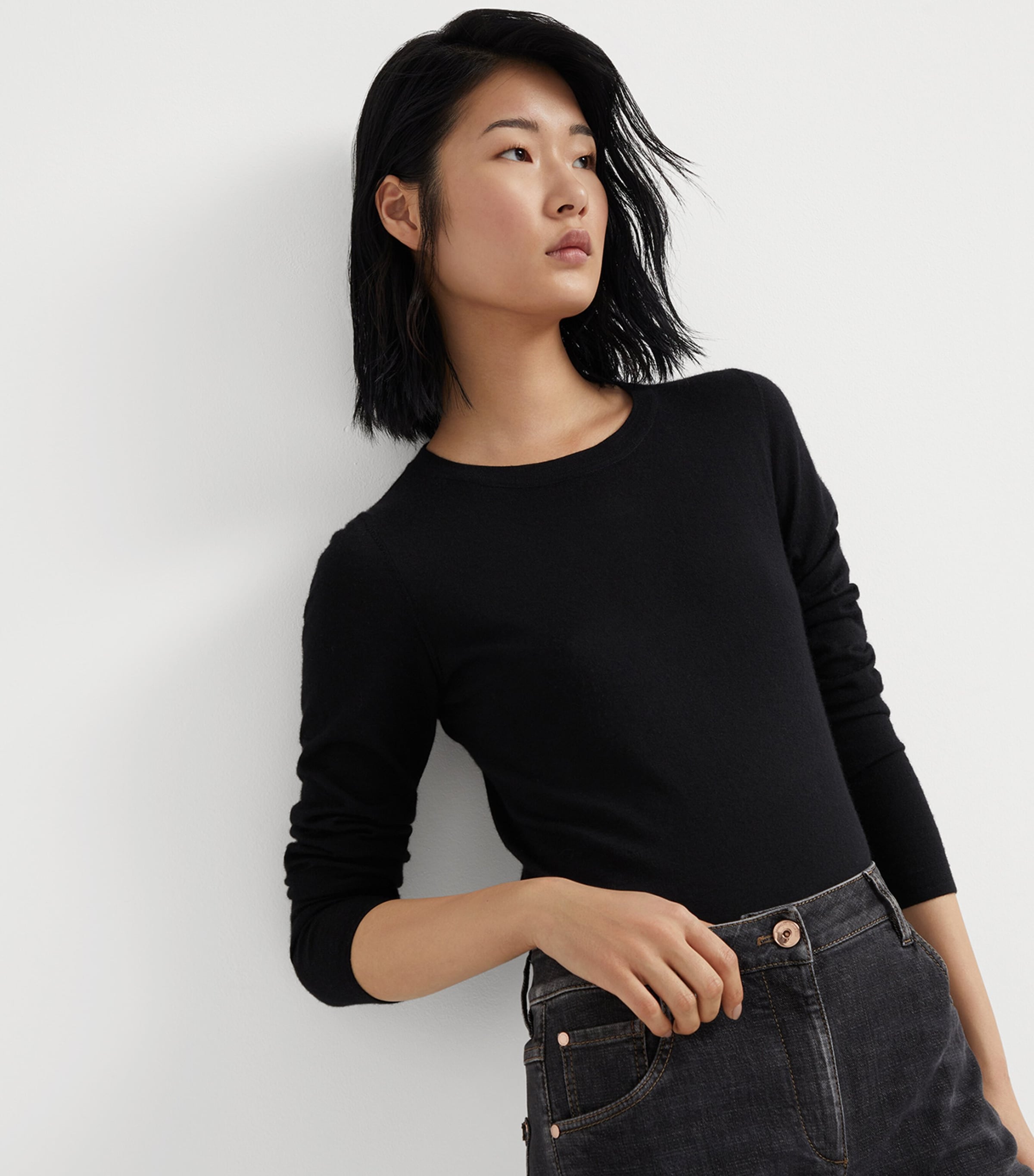 Cashmere-Silk Sweater C101 Image 5