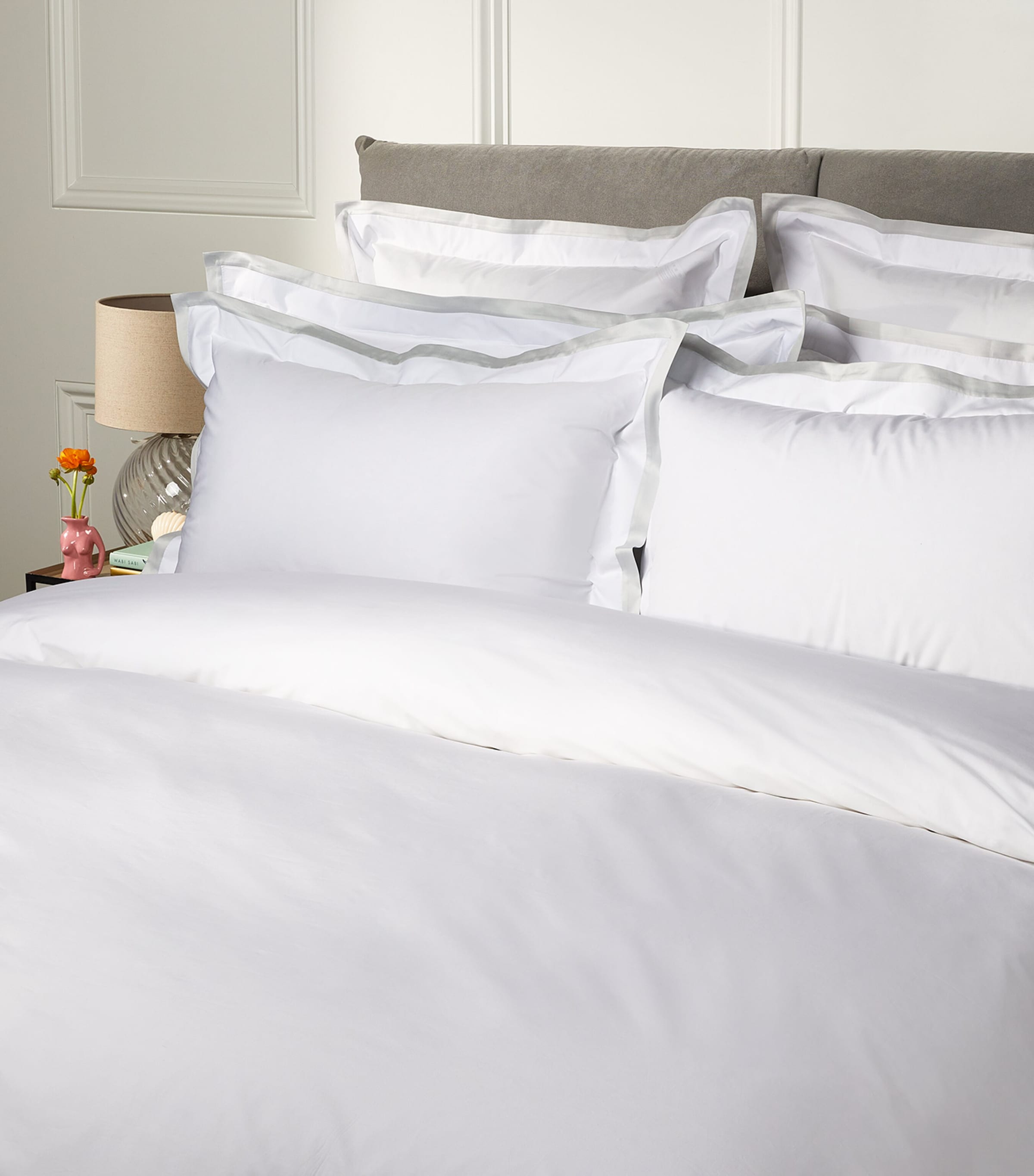 Celso De Lemos Hella King Pillowcase (50cm x 50cm) Perle Image 2