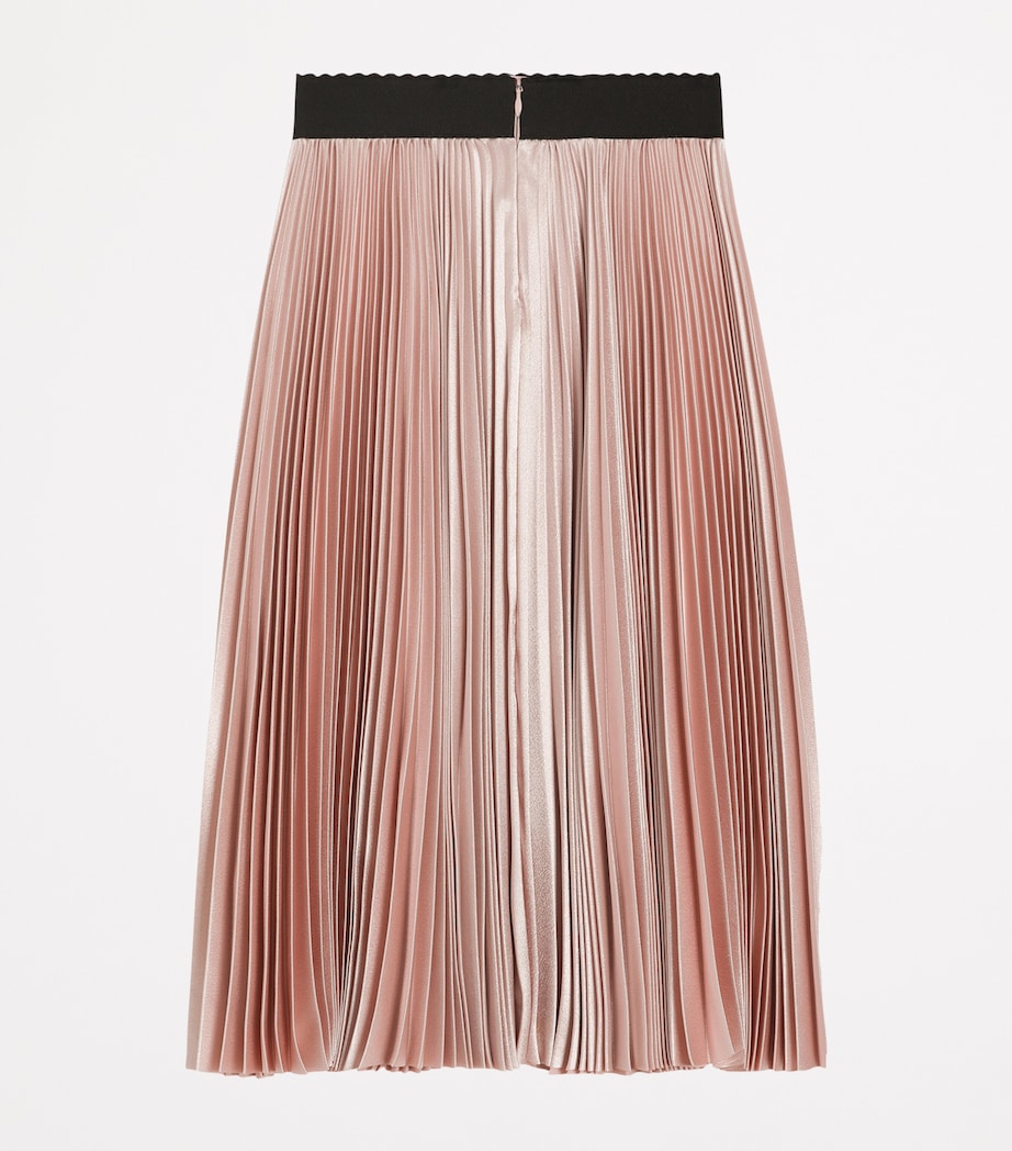Metallic Pleated Skirt (8-12+ Years) S9000-COMBI COLOUR Image 2