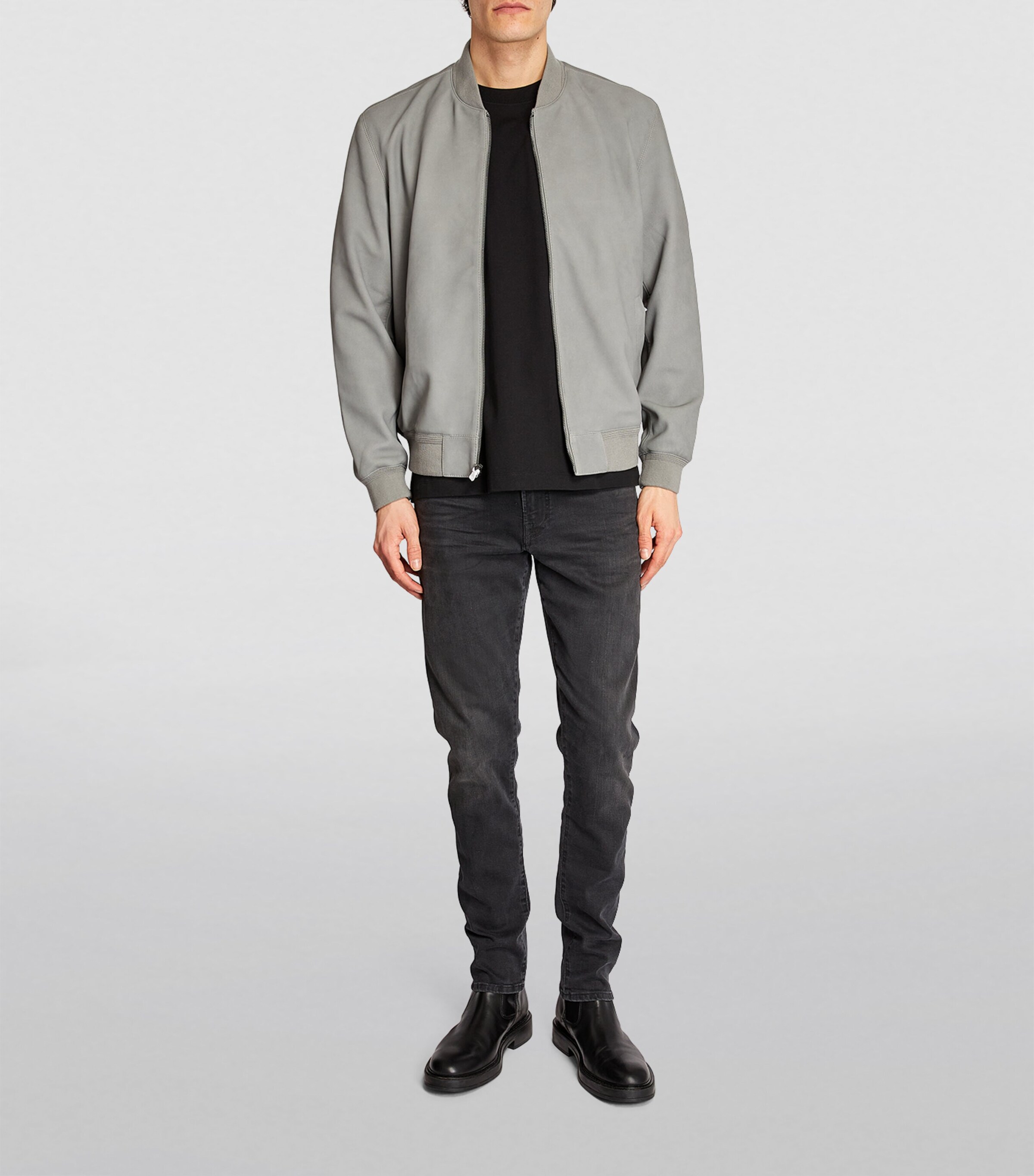 London Slim Tapered Jeans DARK STORM Image 2