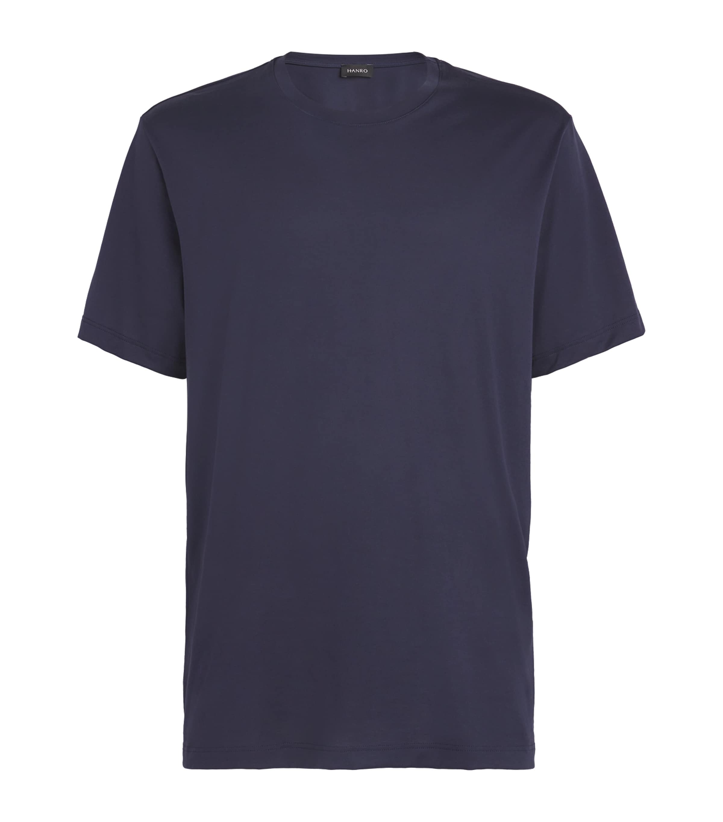 Hanro Cotton Jersey Lounge Top In Grey