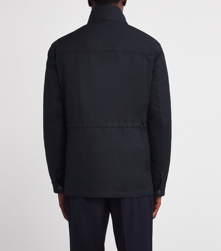 Double-Layer Technical Field Jacket 01 BLUE NAVY Image 4