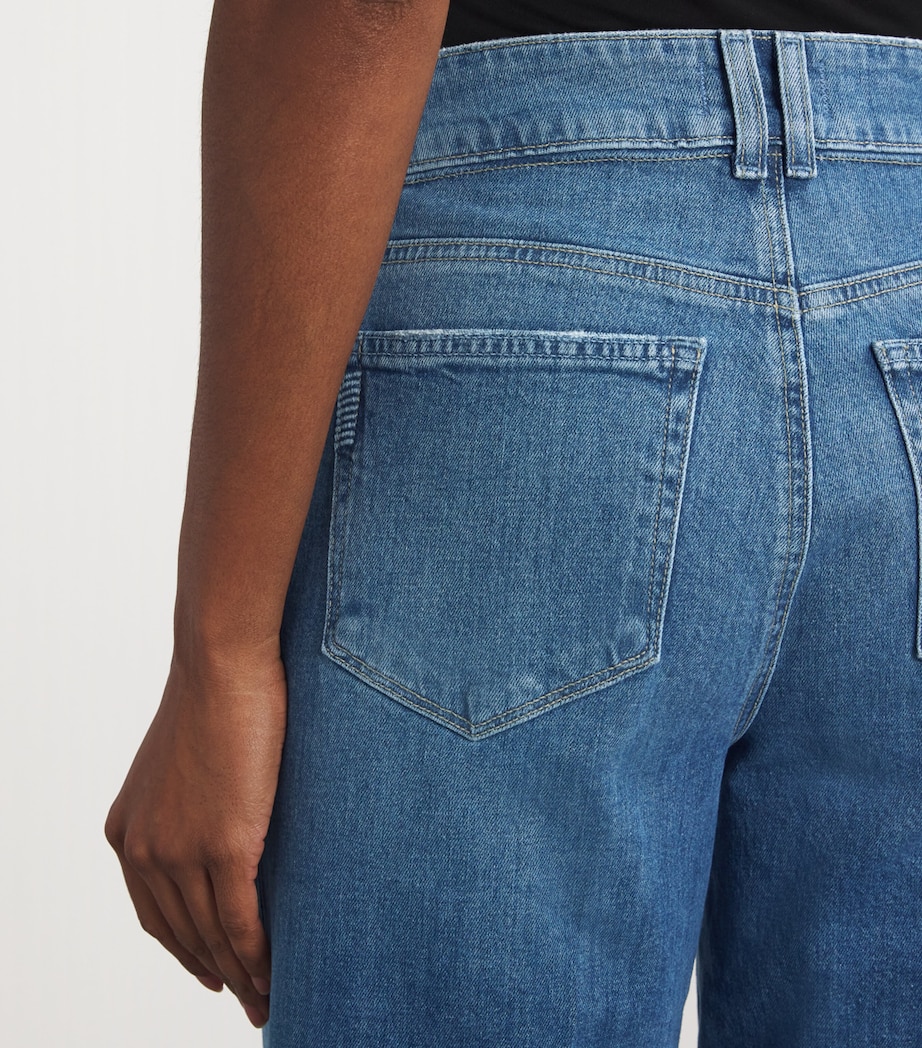 Sasha Wide Jeans STEFANIA DISTRSSD Image 6